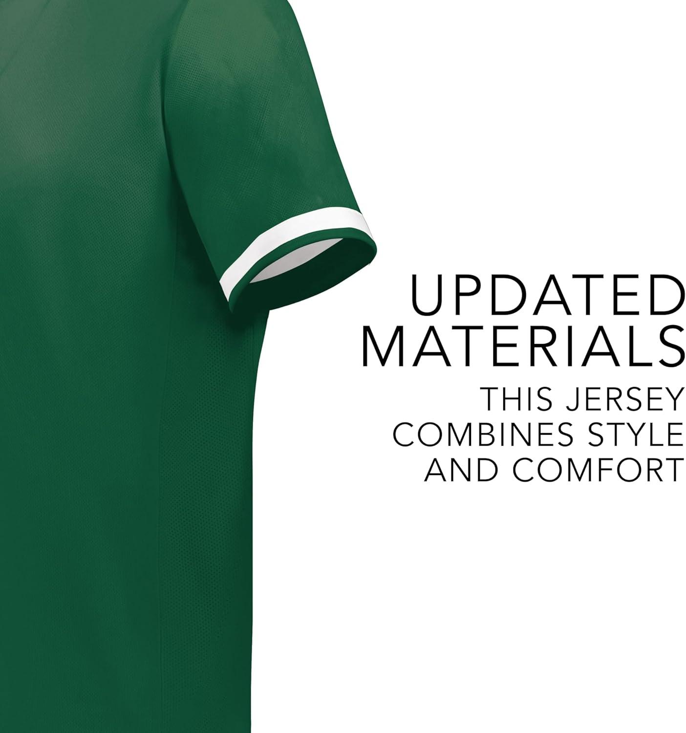 Augusta Sportswear Men's Cutter+ Full Button Baseball Jersey