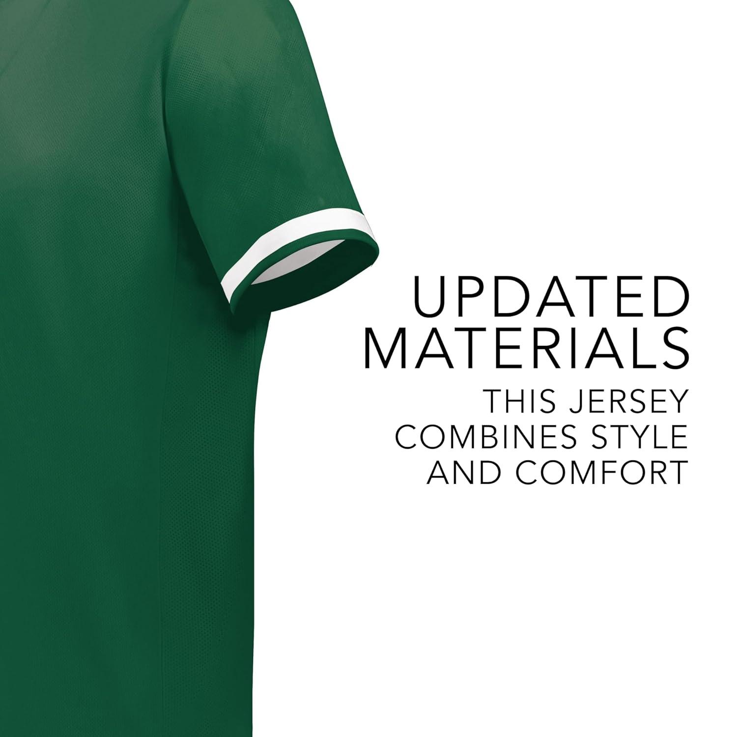 Augusta Sportswear Men's Cutter+ Full Button Baseball Jersey