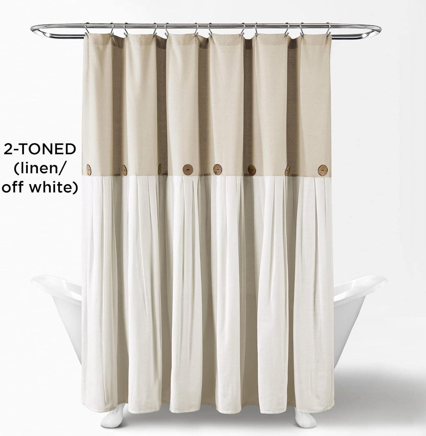Lush Decor Beckham Shower Curtain