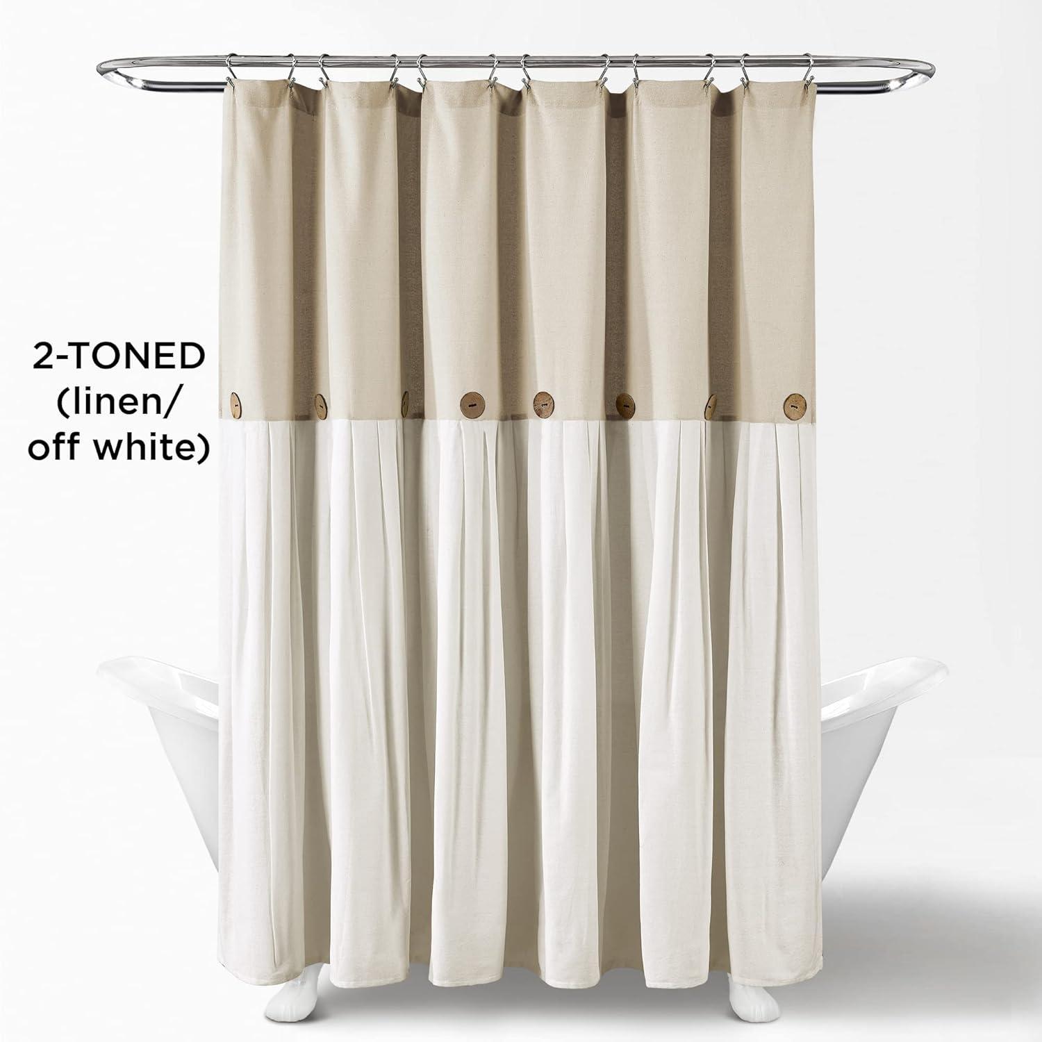 Lush Decor Beckham Shower Curtain
