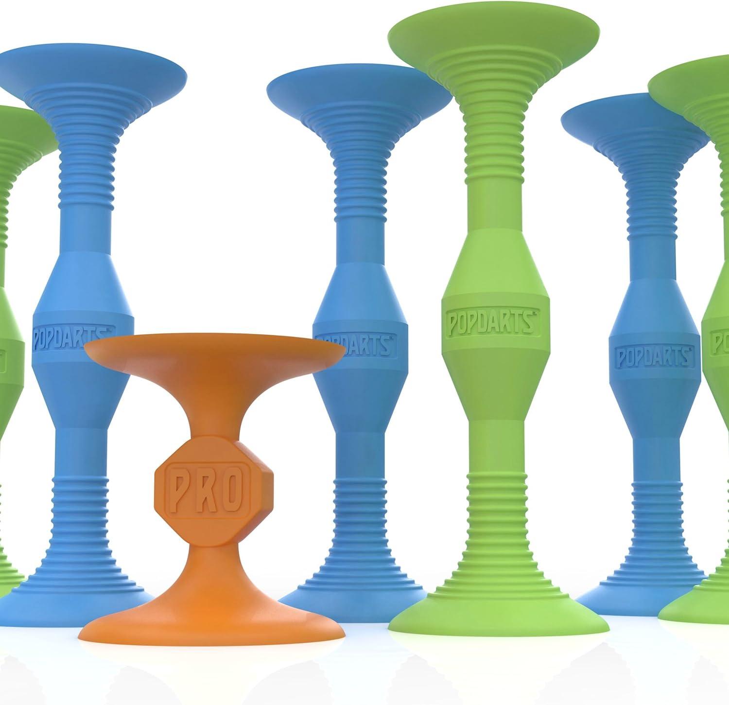 Popdarts Pro Pack Blue and Green Suction Cup Game