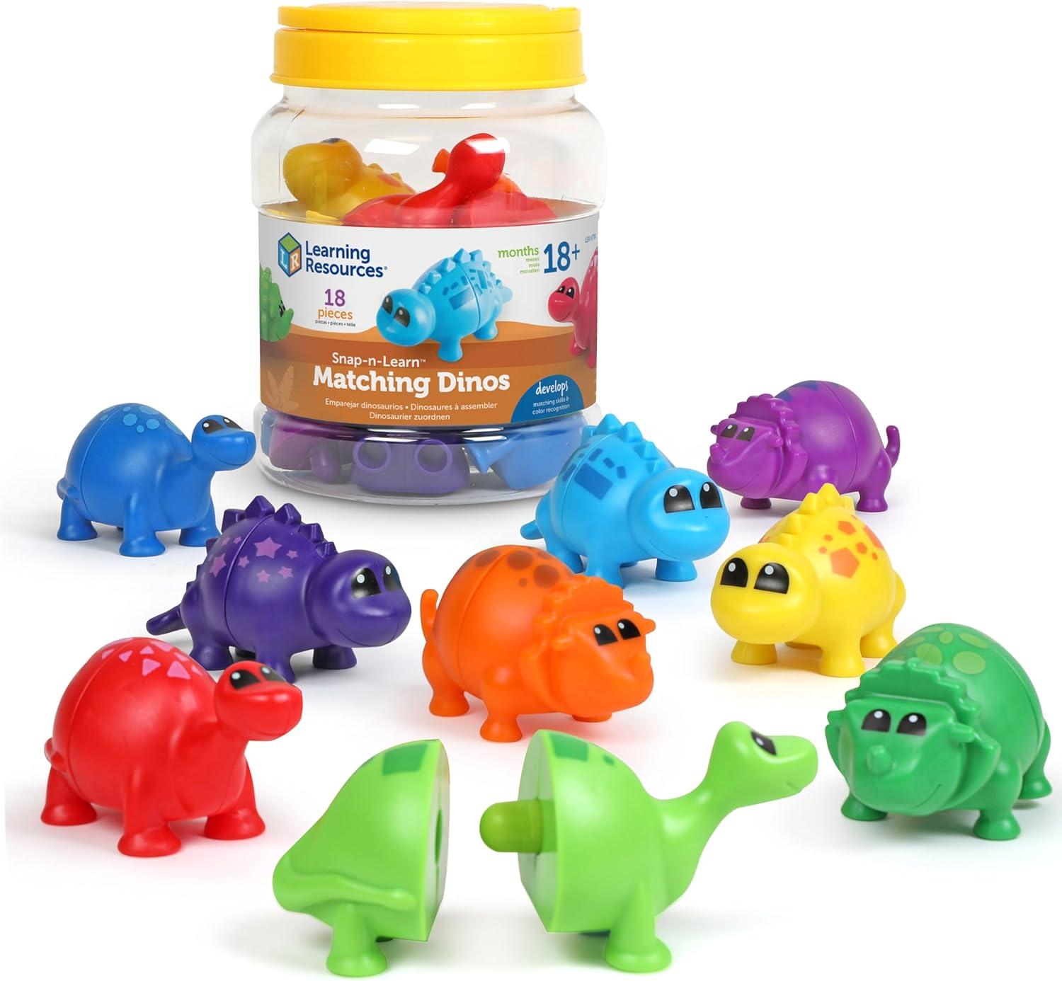 Learning Resources Snap-N-Learn Dinos