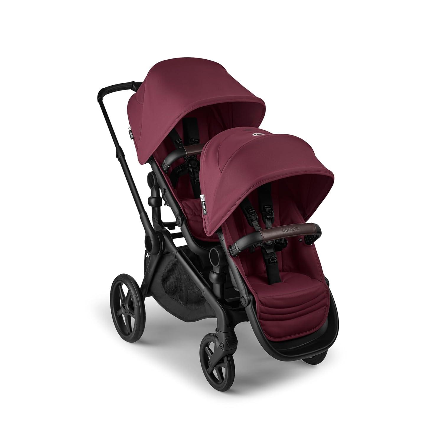 Bugaboo Kangaroo Sibling Stroller Seat - Midnight Black