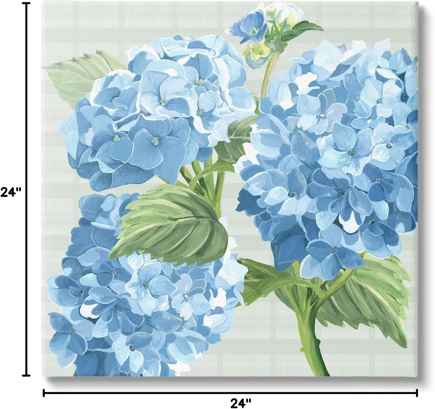 " Blue Hydrangea Blossoms " by Erica Christopher