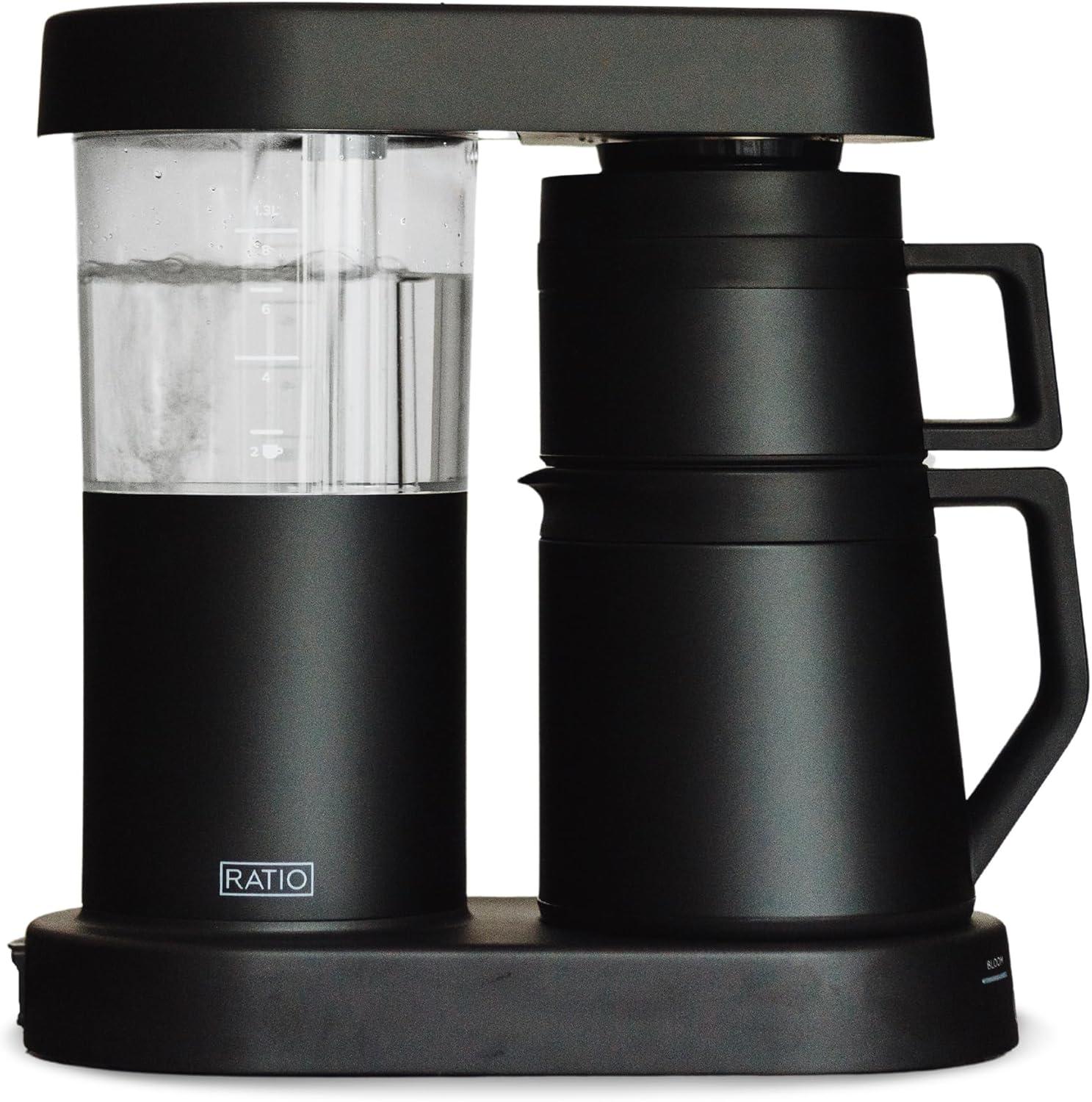 Series 2 Ratio Six Matte Black Coffee Maker