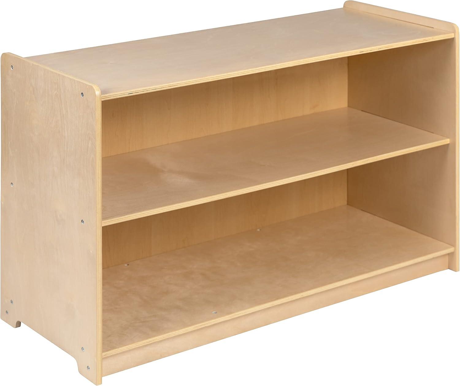 Flash Furniture Bexley Wooden School Classroom Storage Cabinet for Commercial or Home Use