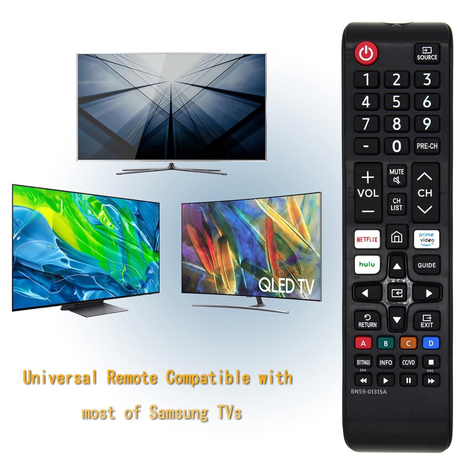 (Pack of 2)ZOUYUE Universal Remote for All Samsung TV,Compatible for All Samsung Smart TV LED LCD HD TV