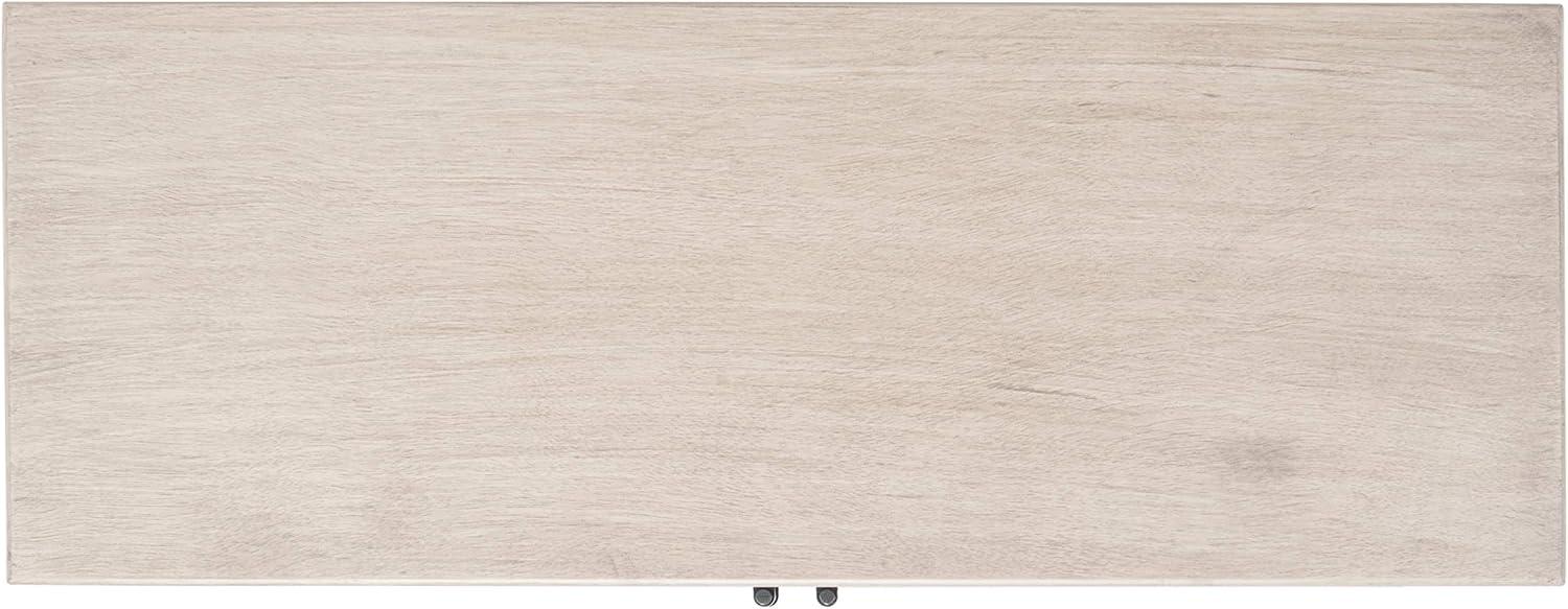 Peyton Greige Herringbone 2-Door Wooden Sideboard