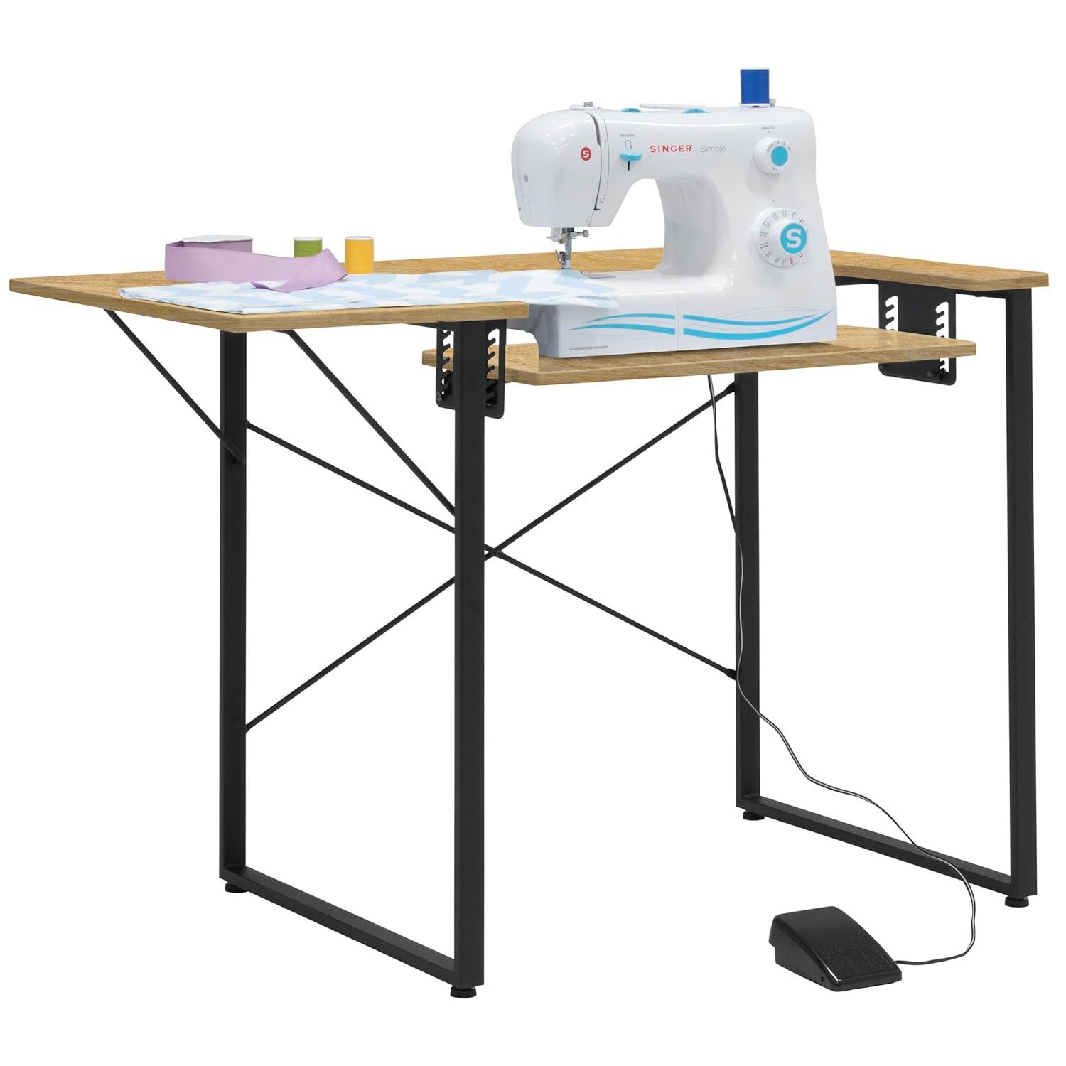 Sew Ready 41'' x 23'' Sewing Table with Sewing Machine Platform