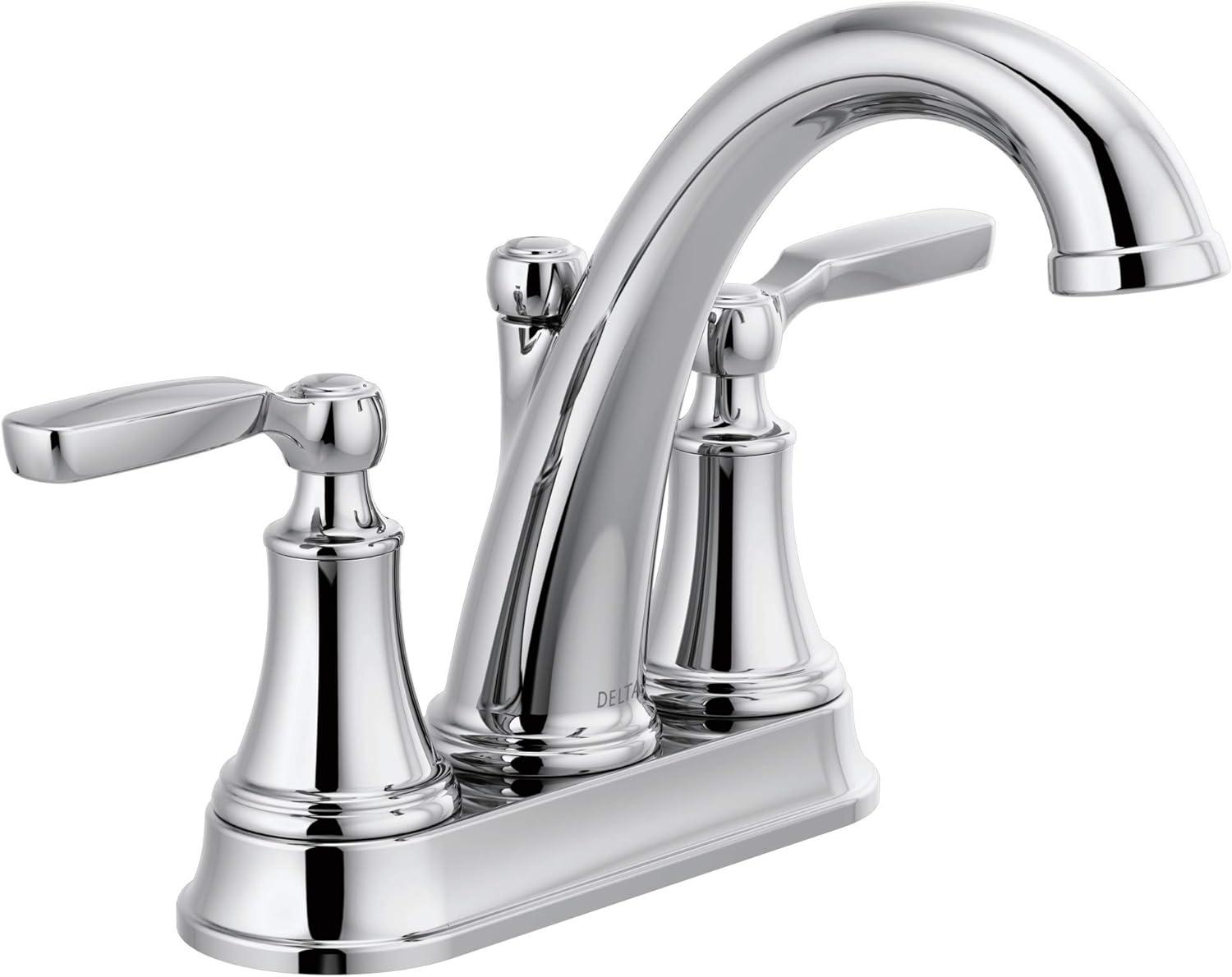 Woodhurst Centerset Bathroom Faucet with Drain Assembly