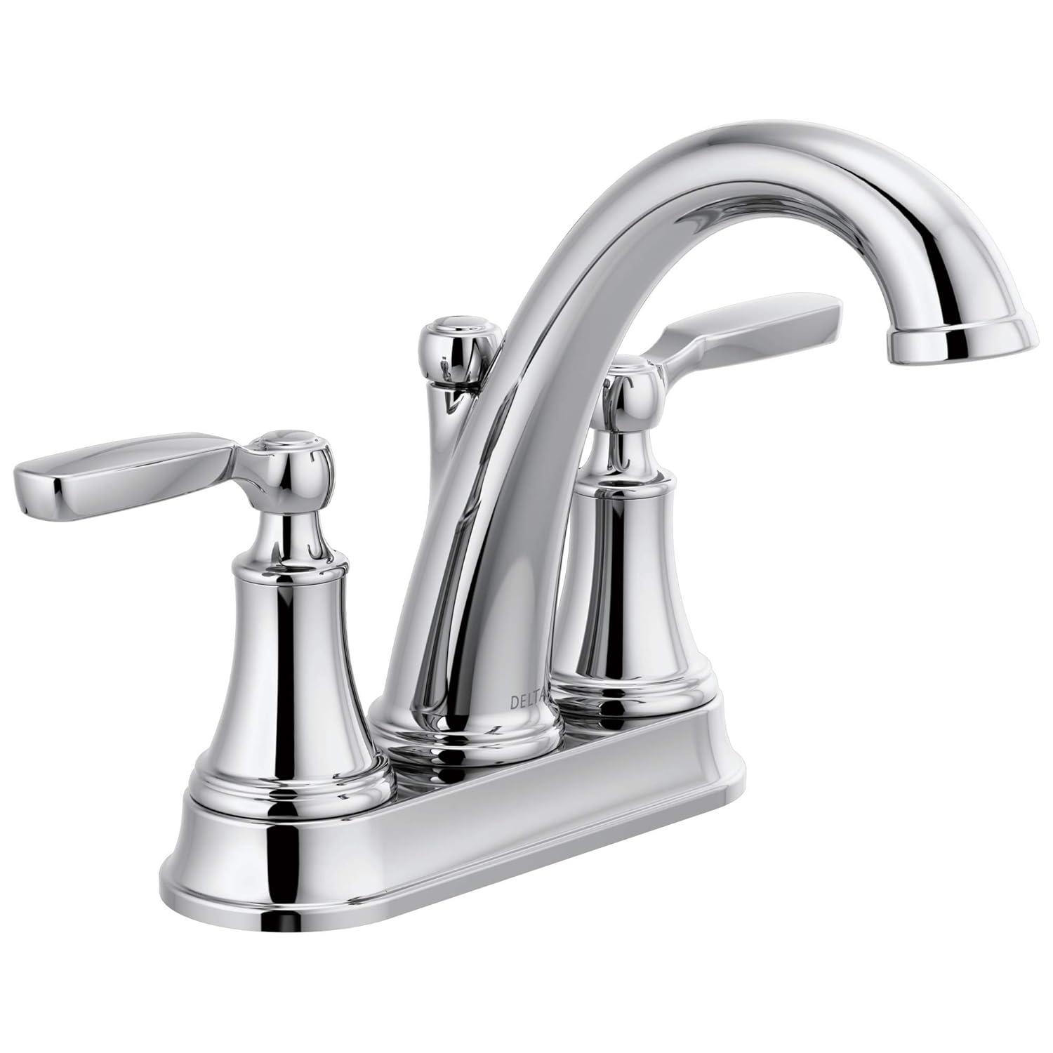 Woodhurst Centerset Bathroom Faucet with Drain Assembly