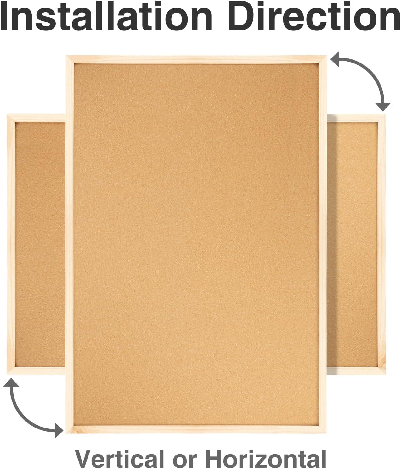 Wall Cork Bulletin Board
