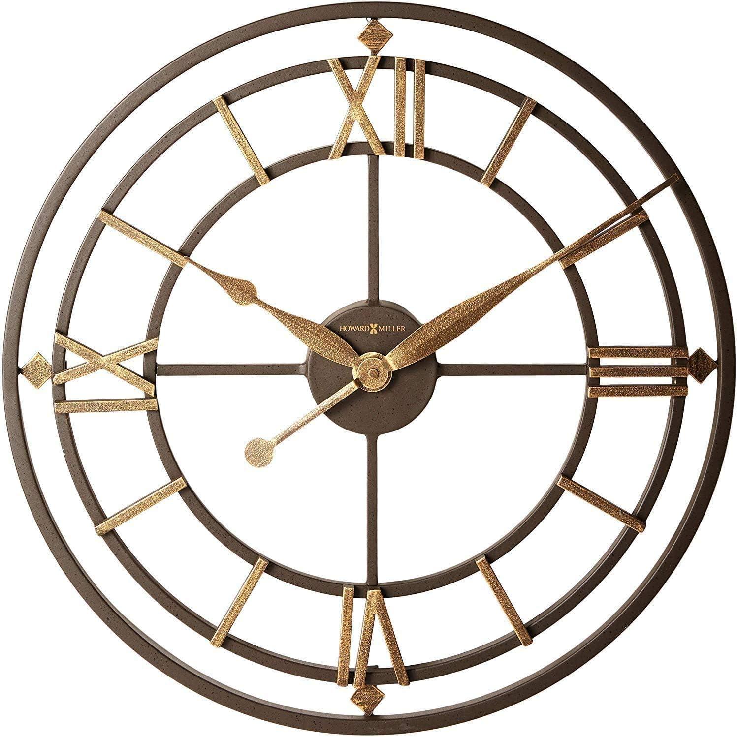 Howard Miller® Metal Wall Clock