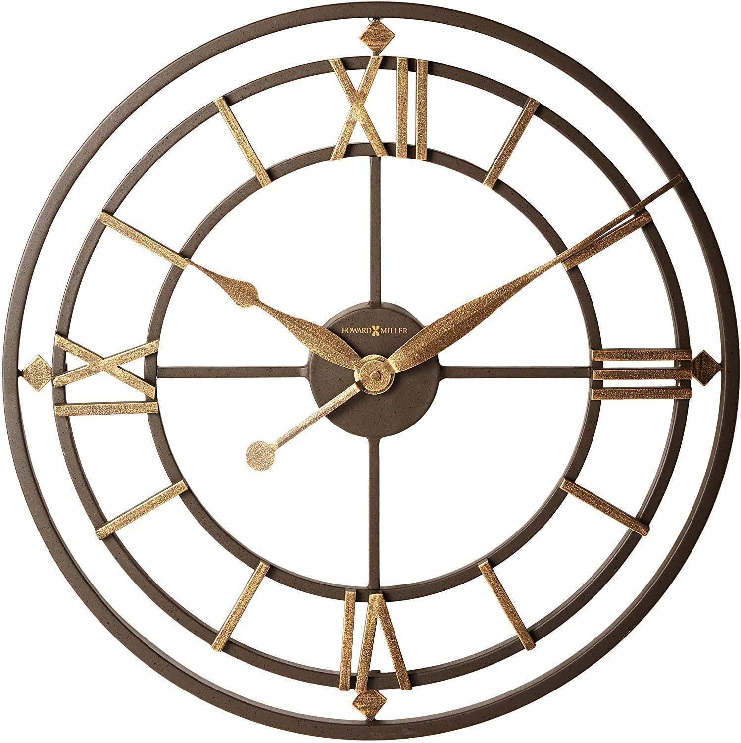 Howard Miller® Metal Wall Clock