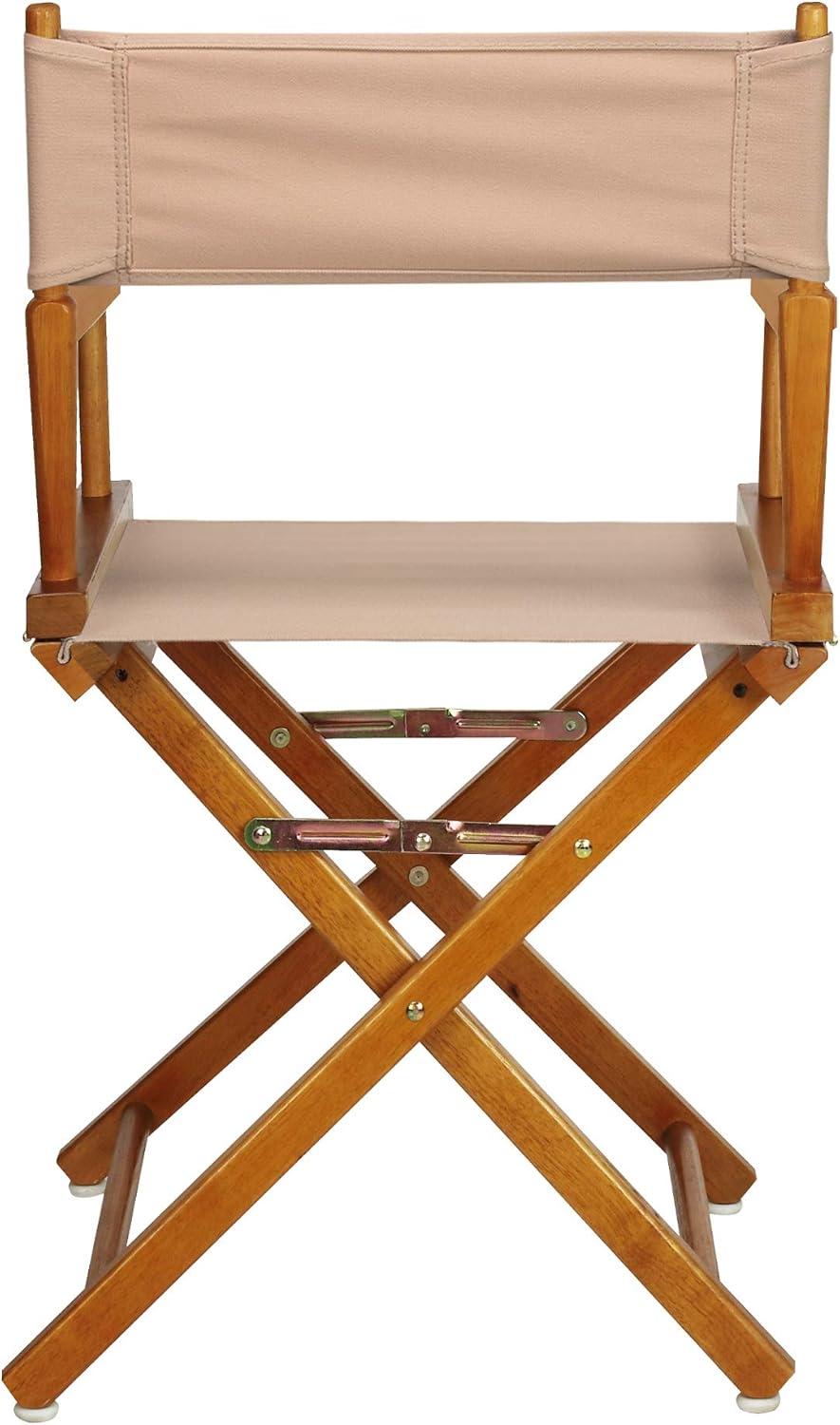 "18" Director's Chair Honey Oak Frame-Tan Canvas"