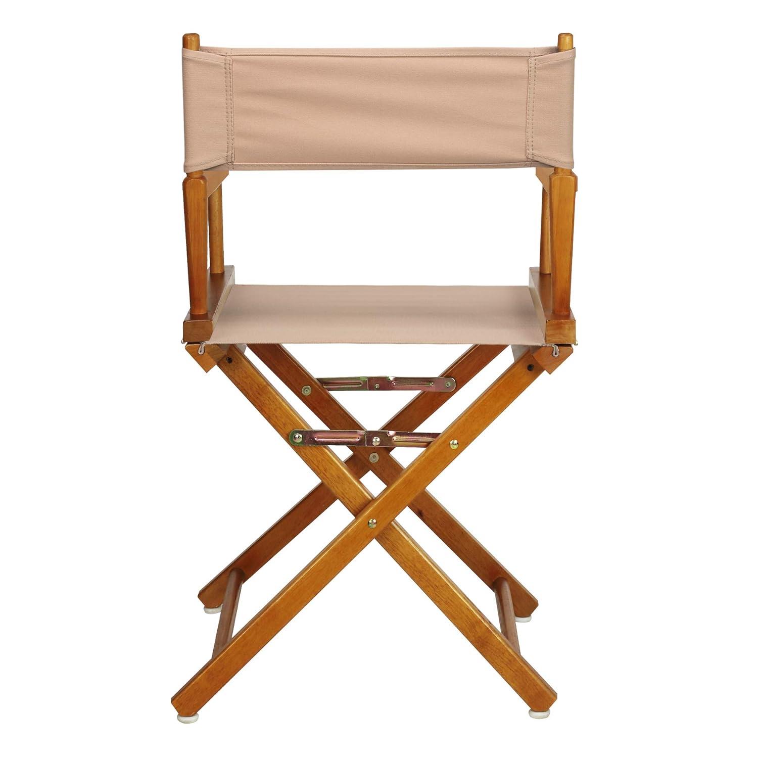 "18" Director's Chair Honey Oak Frame-Tan Canvas"