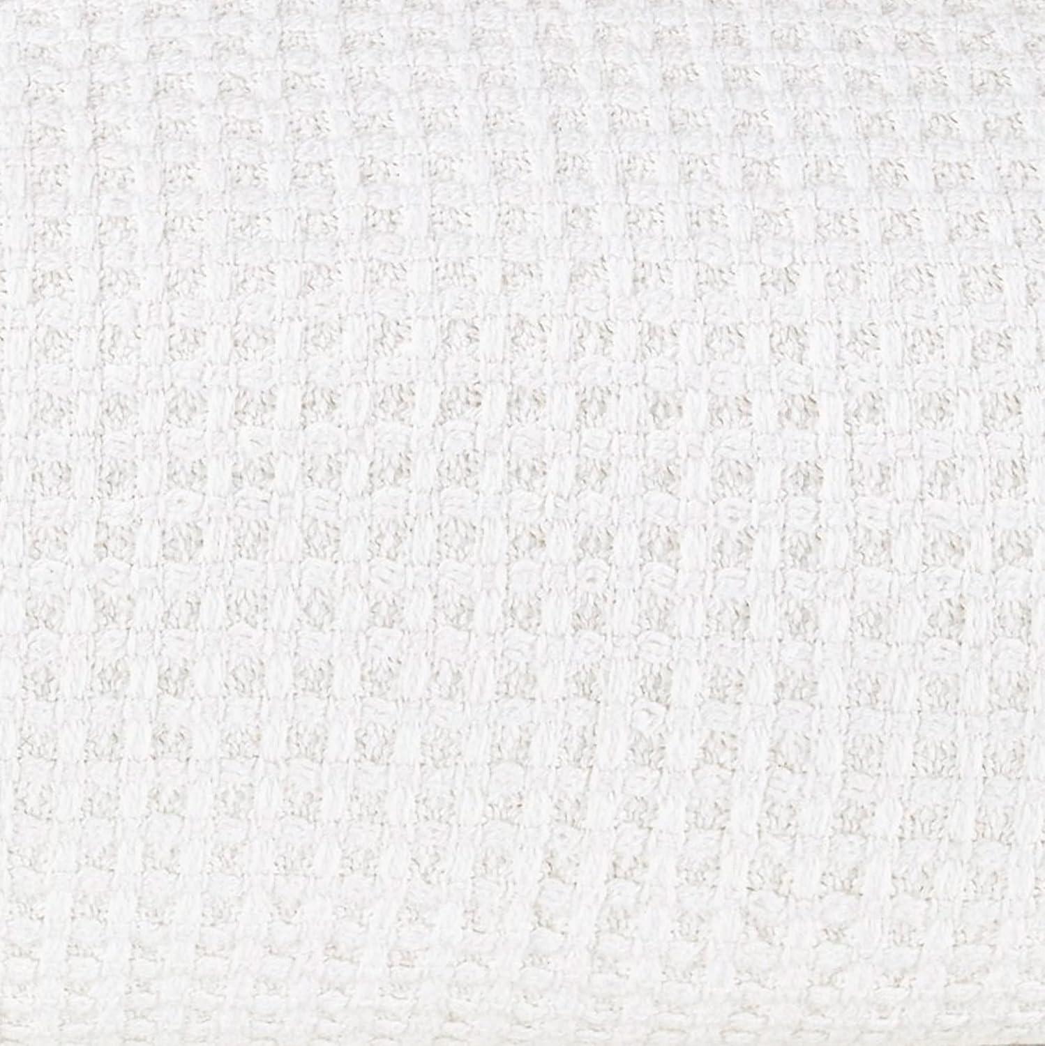 Vera Wang Waffleweave Cotton Blanket
