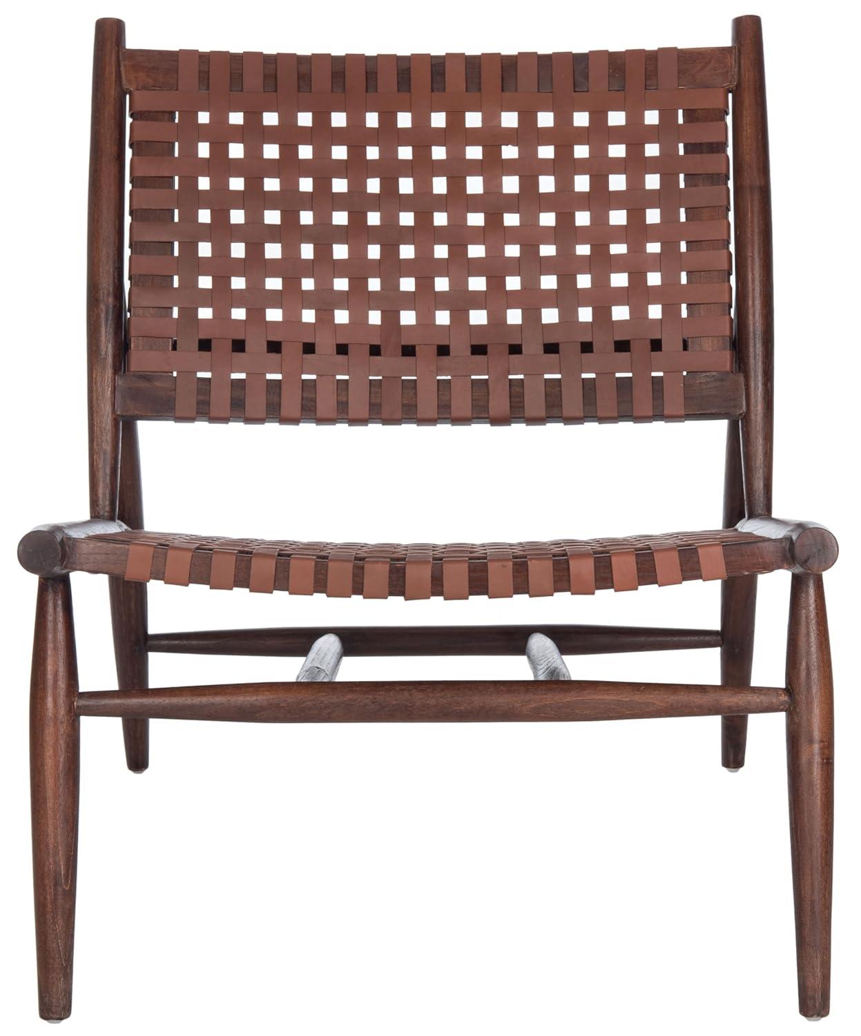 Soleil Accent Chair - ACH1001 - Cognac/Brown - Safavieh