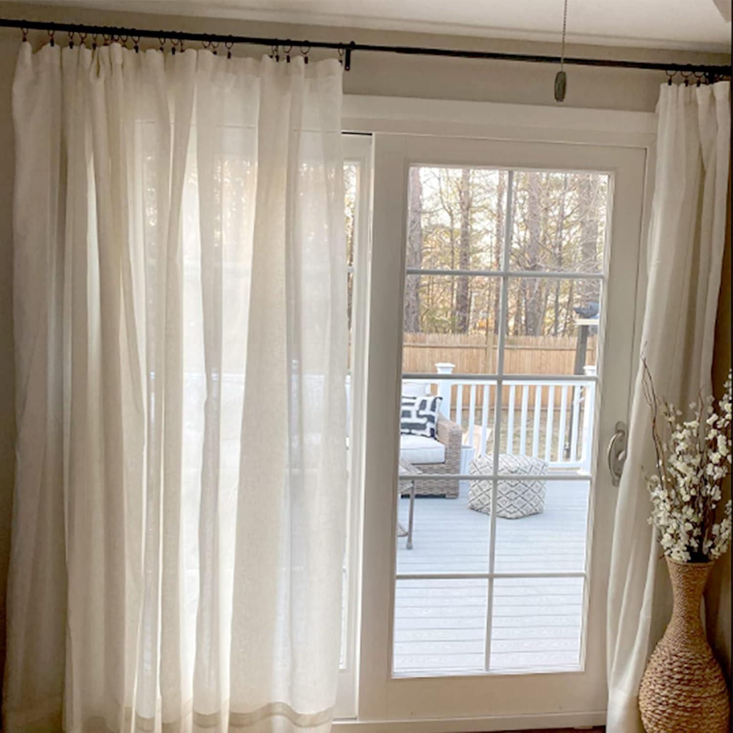 Clearance! Uscallm 40 Pack Metal Curtain Rings With Clips, Hat Clothes Clips, Drapery Clips With Rings, Drapes Rings 1.26in Interior Diameter Calf Stretch Box Unclaimed Pallets