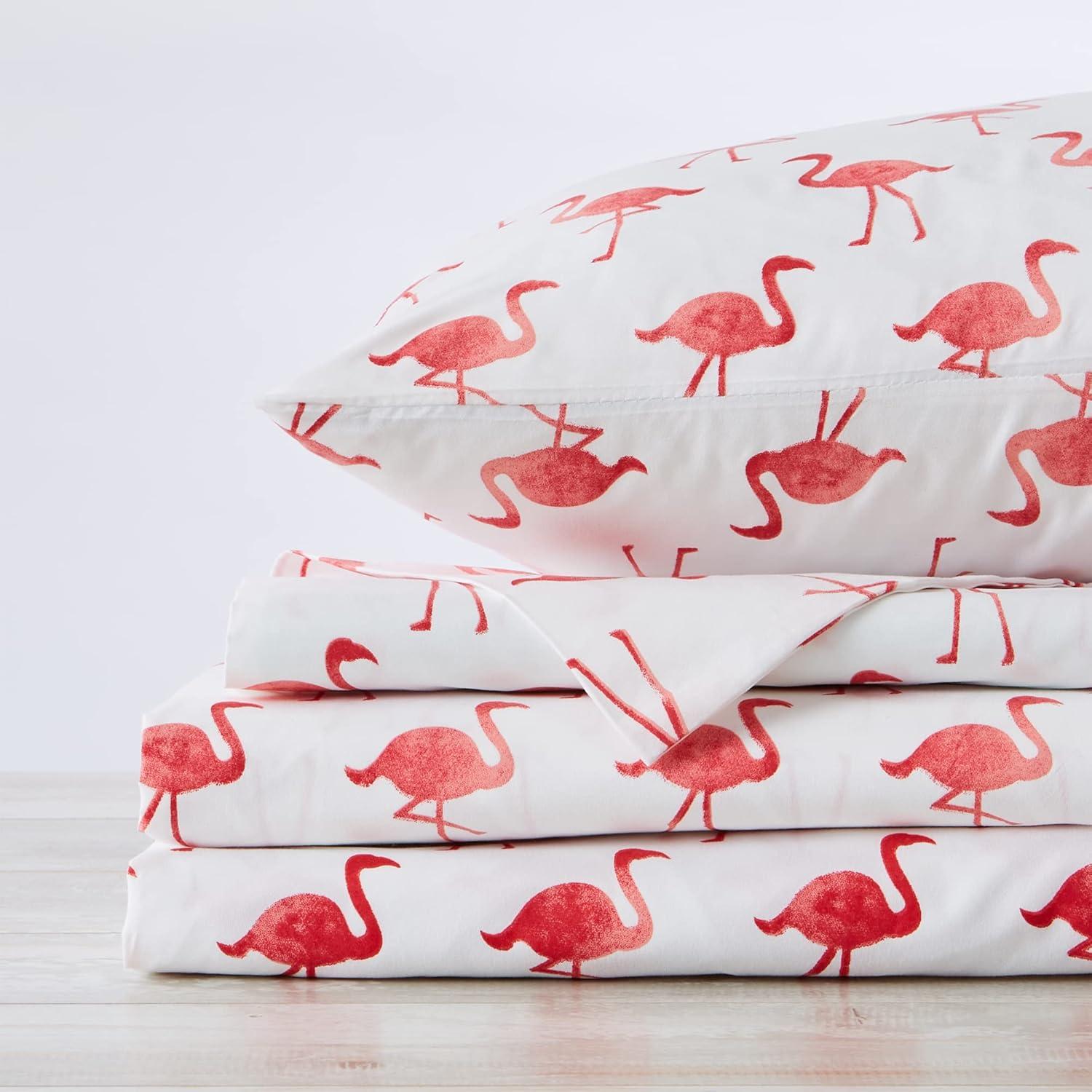 FreshFolds Ultra Soft Coastal Printed Microfiber Sheet Set