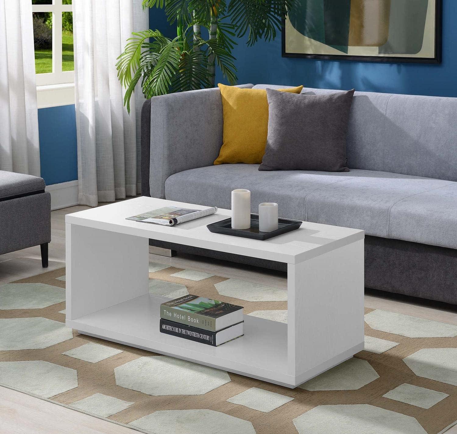 Convenience Concepts Northfield Admiral Coffee Table, White