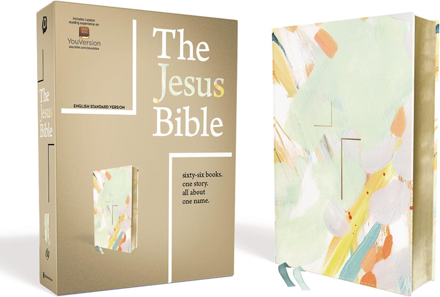 The Jesus Bible ESV Edition with Artistic Cover