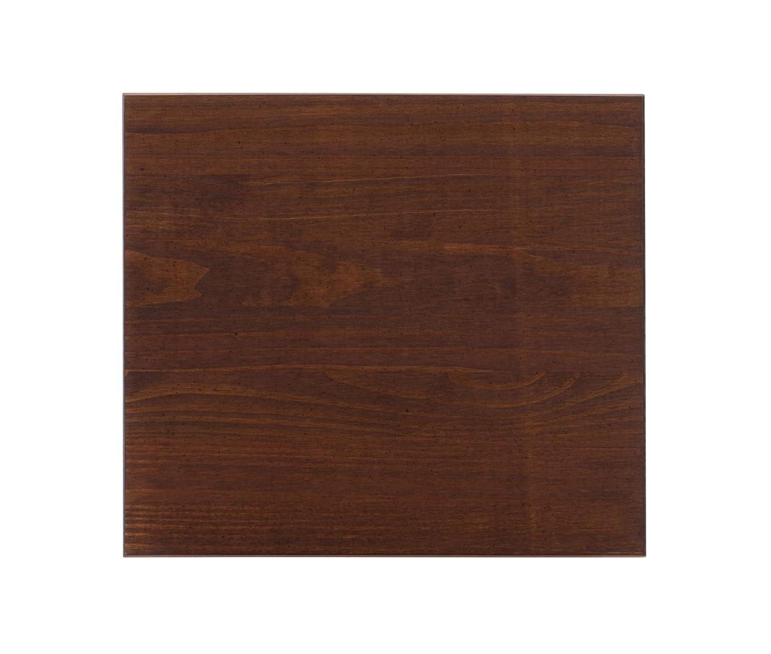 20" Titian Transitional End Table Brown - Linon