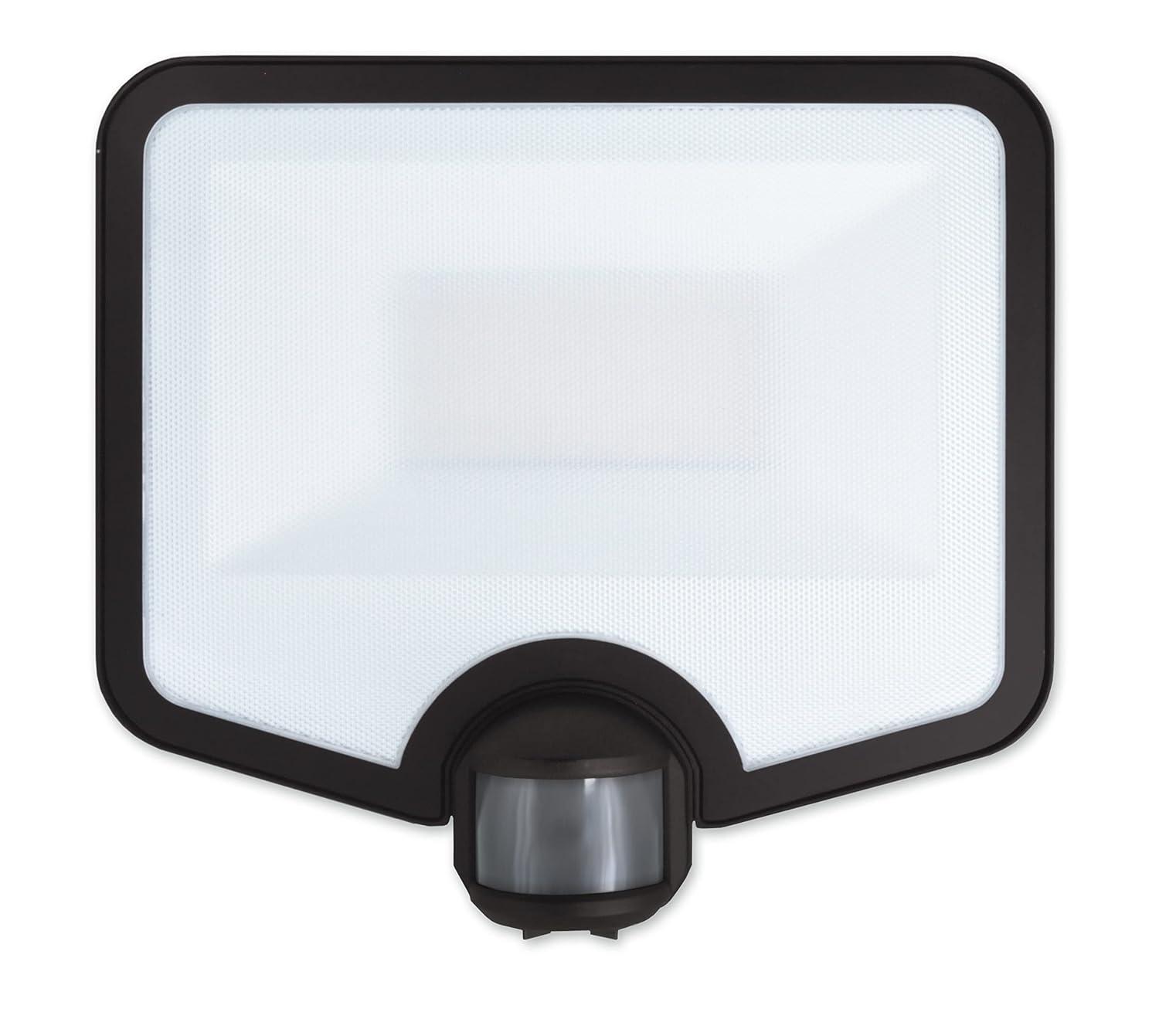 Good Earth Lighting Hyper Bright LED Motion Activated Security Flood - Bronze, 2000 or 7000 Selectable Lumens, 3000K/4000K/5000K Color Selectable Temperature, IP65 Rated