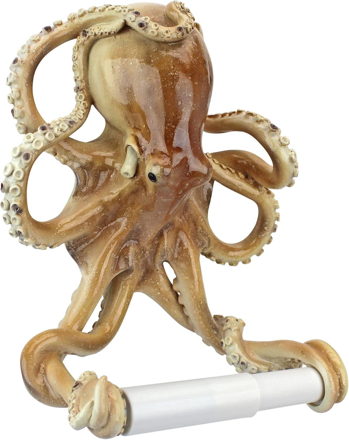 Octopus Tentacles Wall Mount Toilet Paper Holder