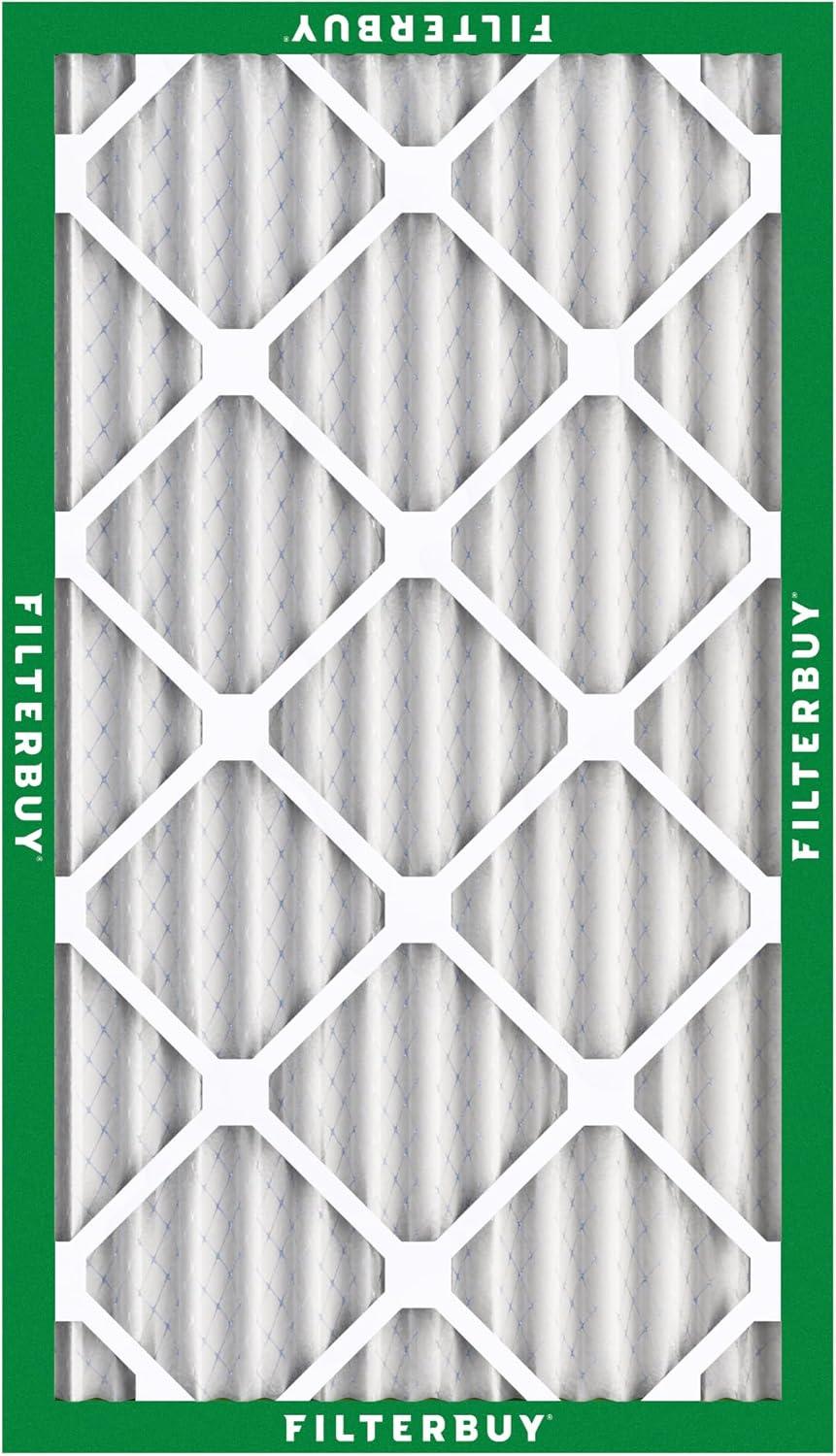 Filterbuy 18x36x2 MERV 8 Pleated HVAC AC Furnace Air Filters (2-Pack)