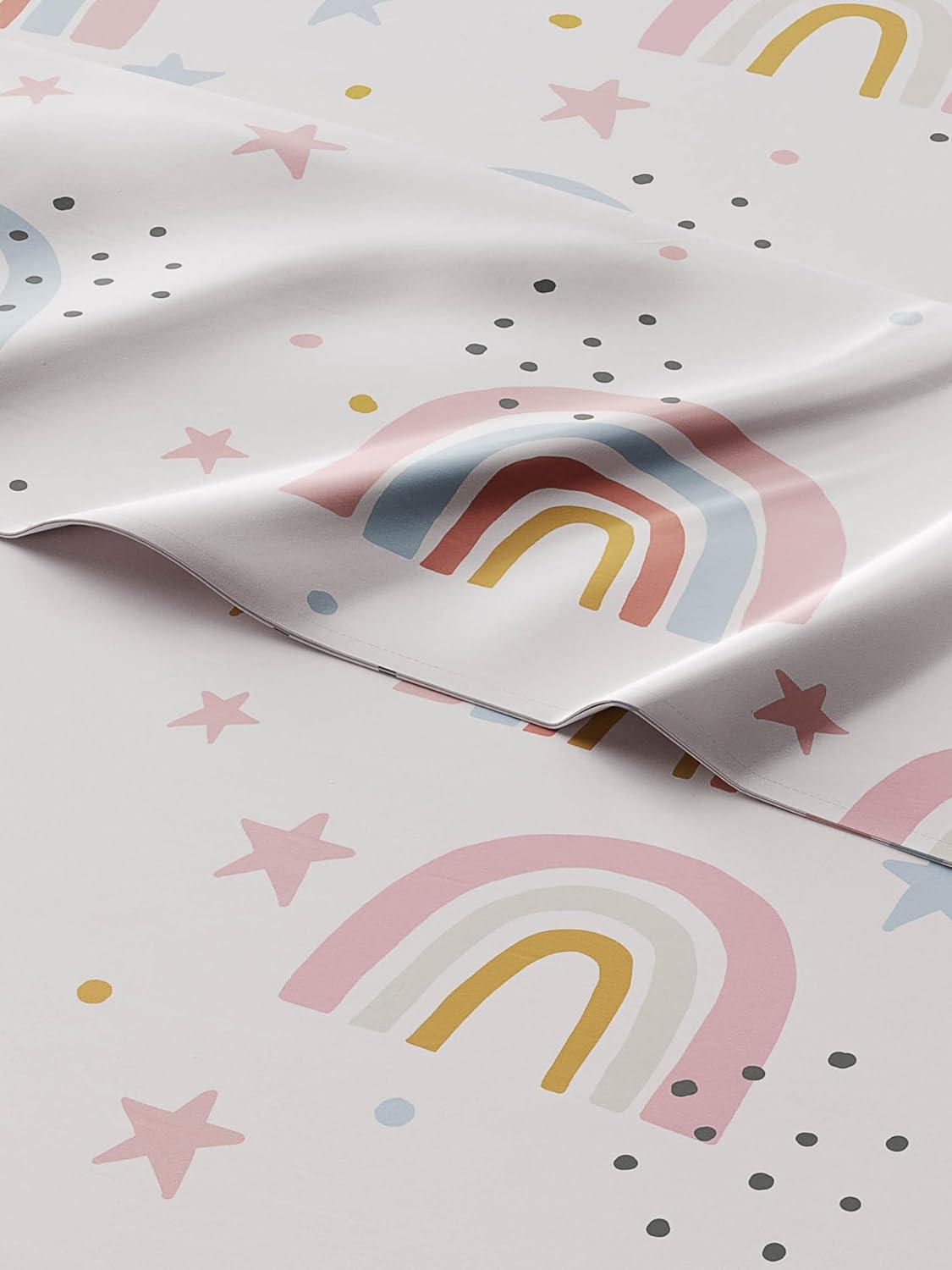CGK Linens 4 Piece Kids Microfiber Sheet Set - Wrinkle Free - Cute, Cozy, Soft