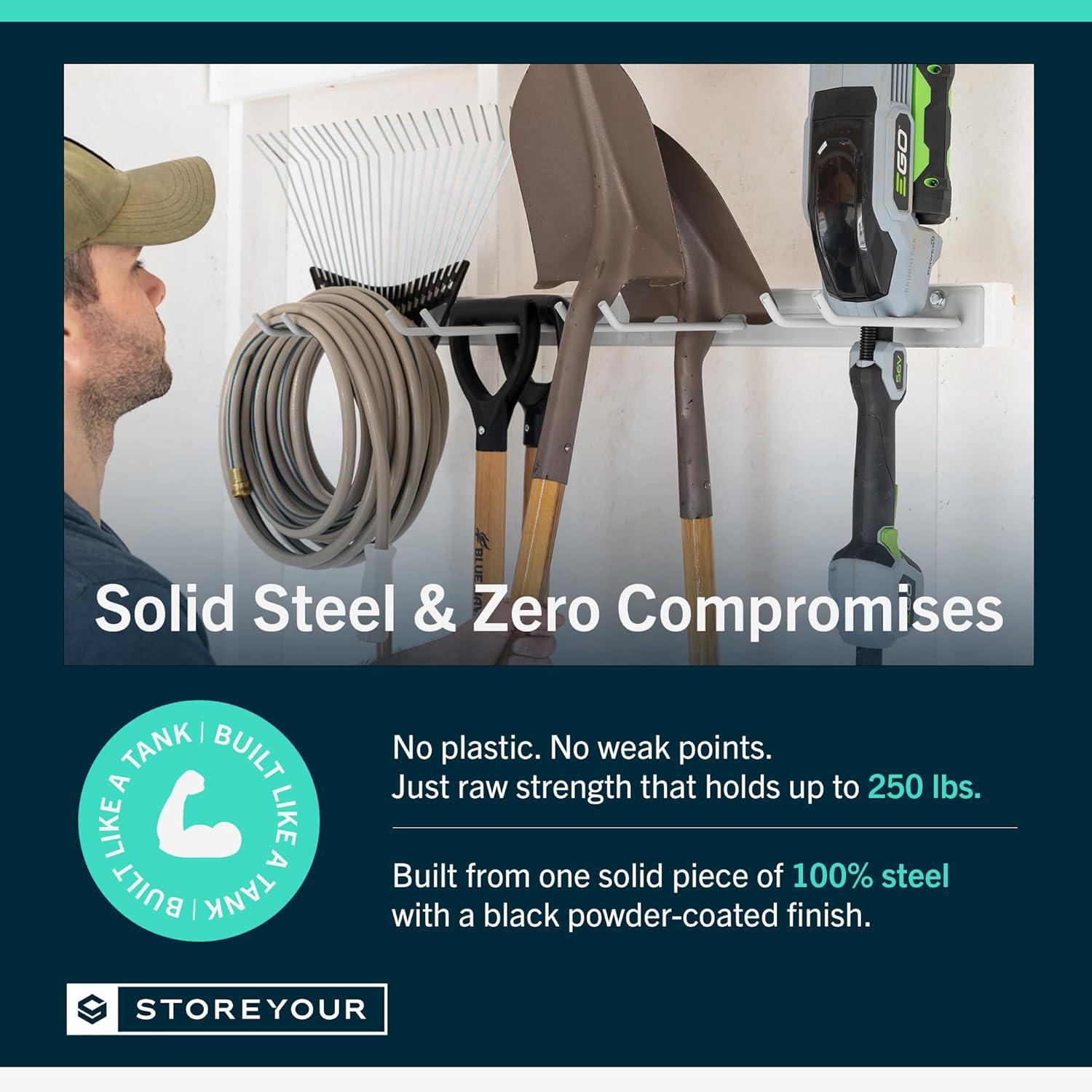 StoreYourBoard Bedrock Garage Tool Organizer | Grey