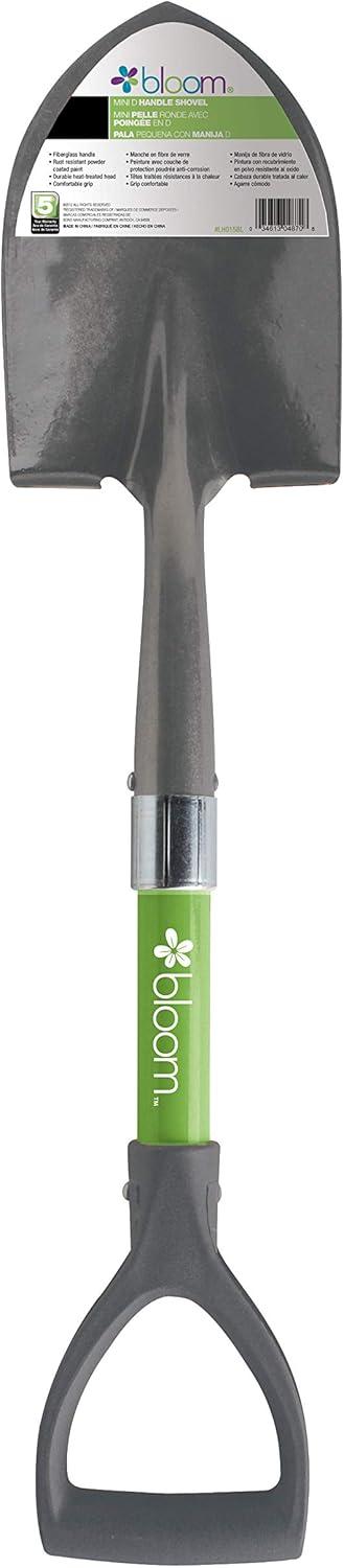 Bloom Mini D-Handle Shovel, Assorted Colors, Quantity 1