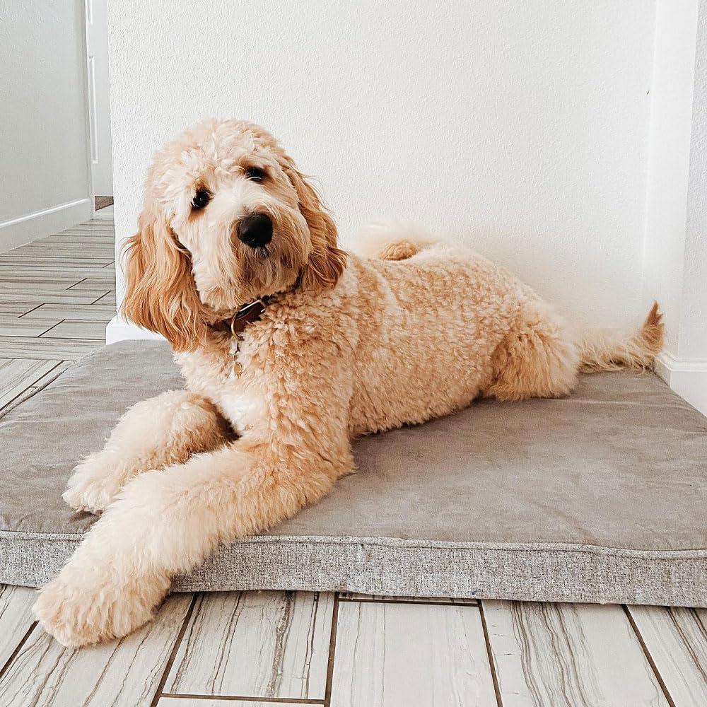 Snooz Crate Pad Orthopedic Polyester Pet Bed