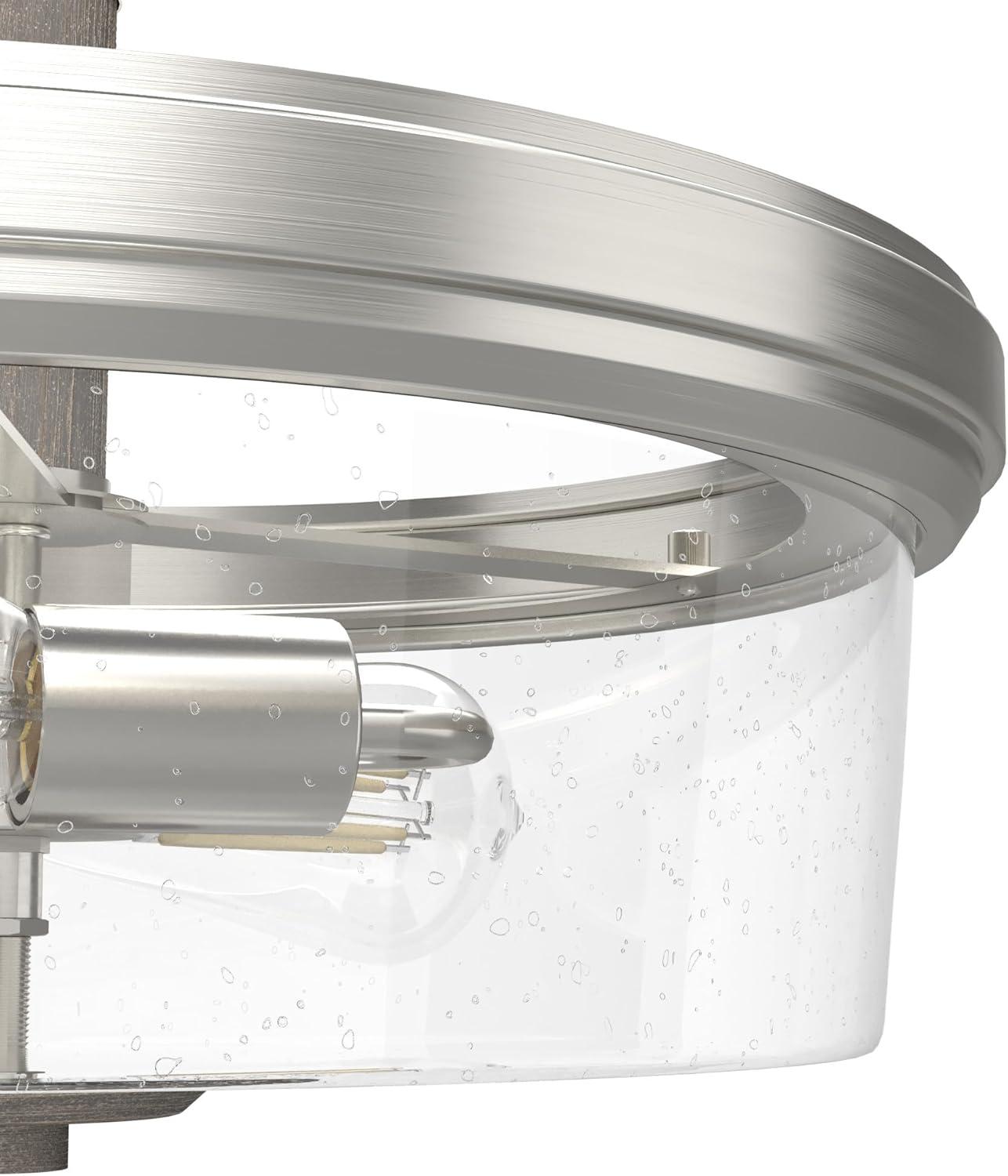 Hunter Fan River Mill 2 Light 15" Semi Flush Mount