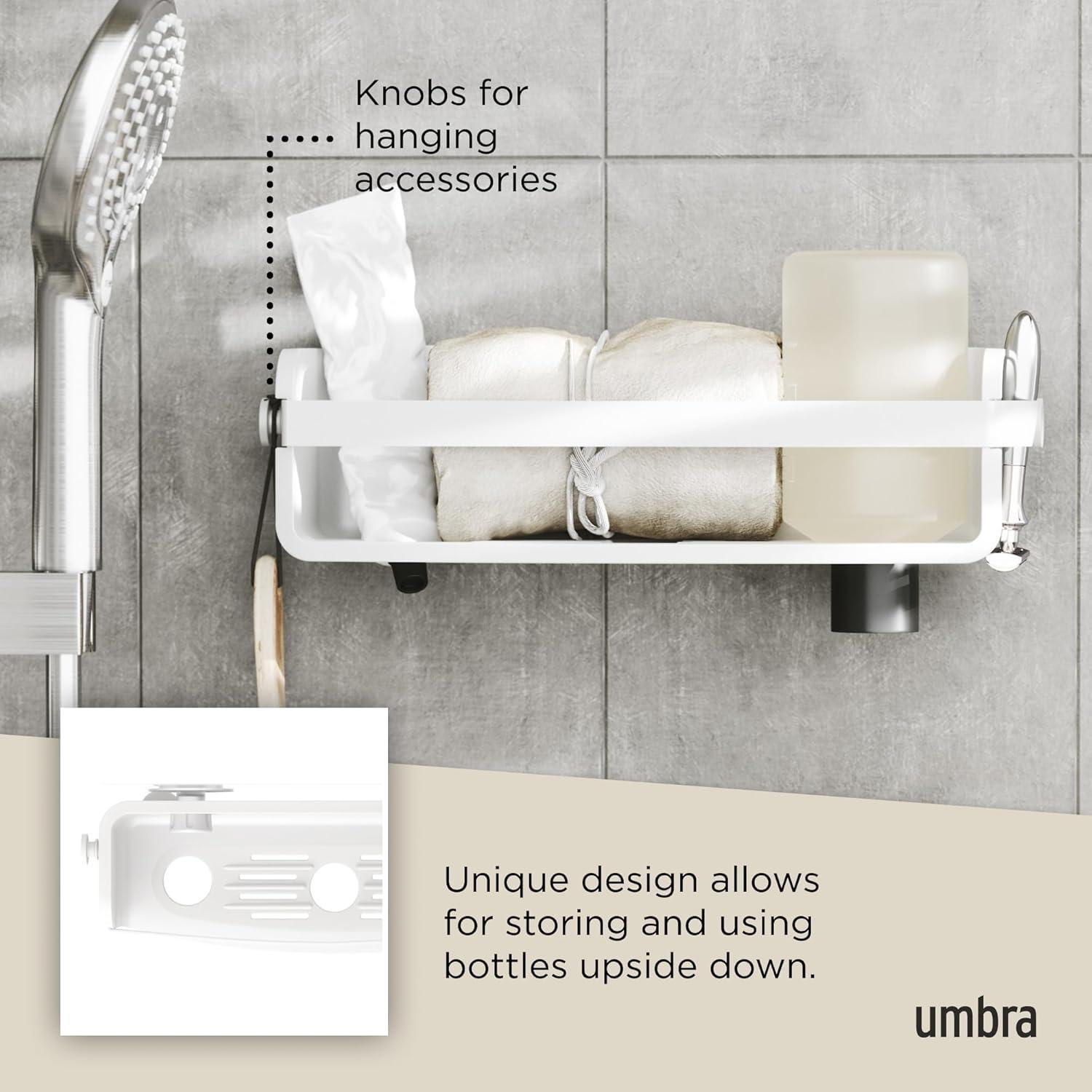 Umbra Flex Adhesive Adhesive Shower Basket