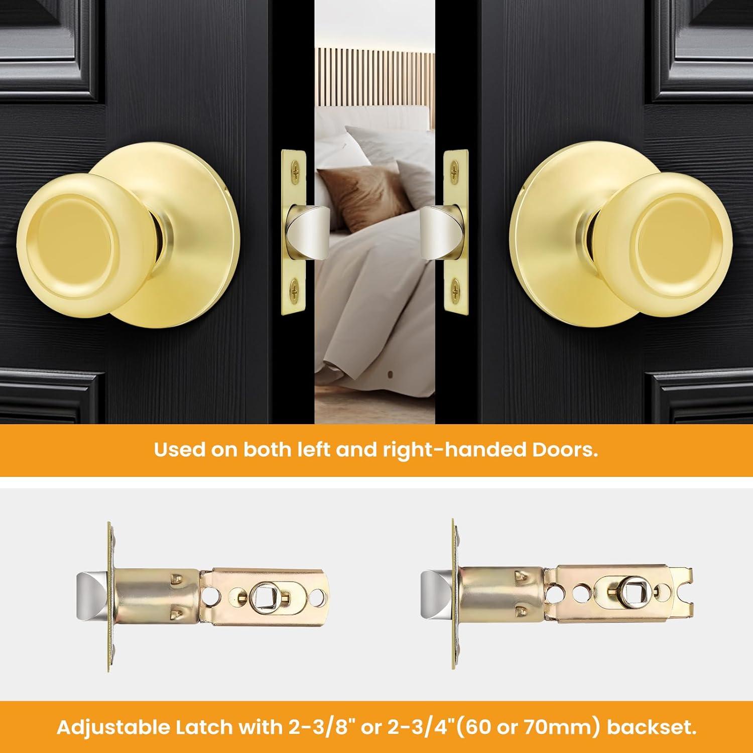 Tulip Passage Hall/Closet Door Knob