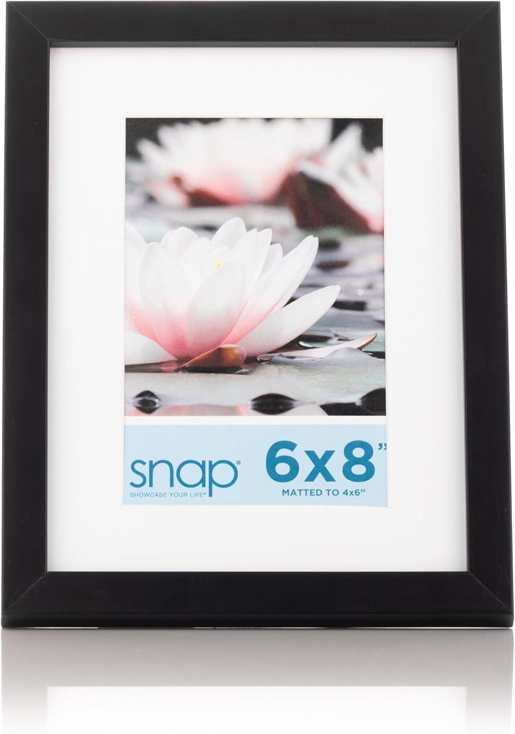 SNAP Wall Picture Frame with Single Mat Picture