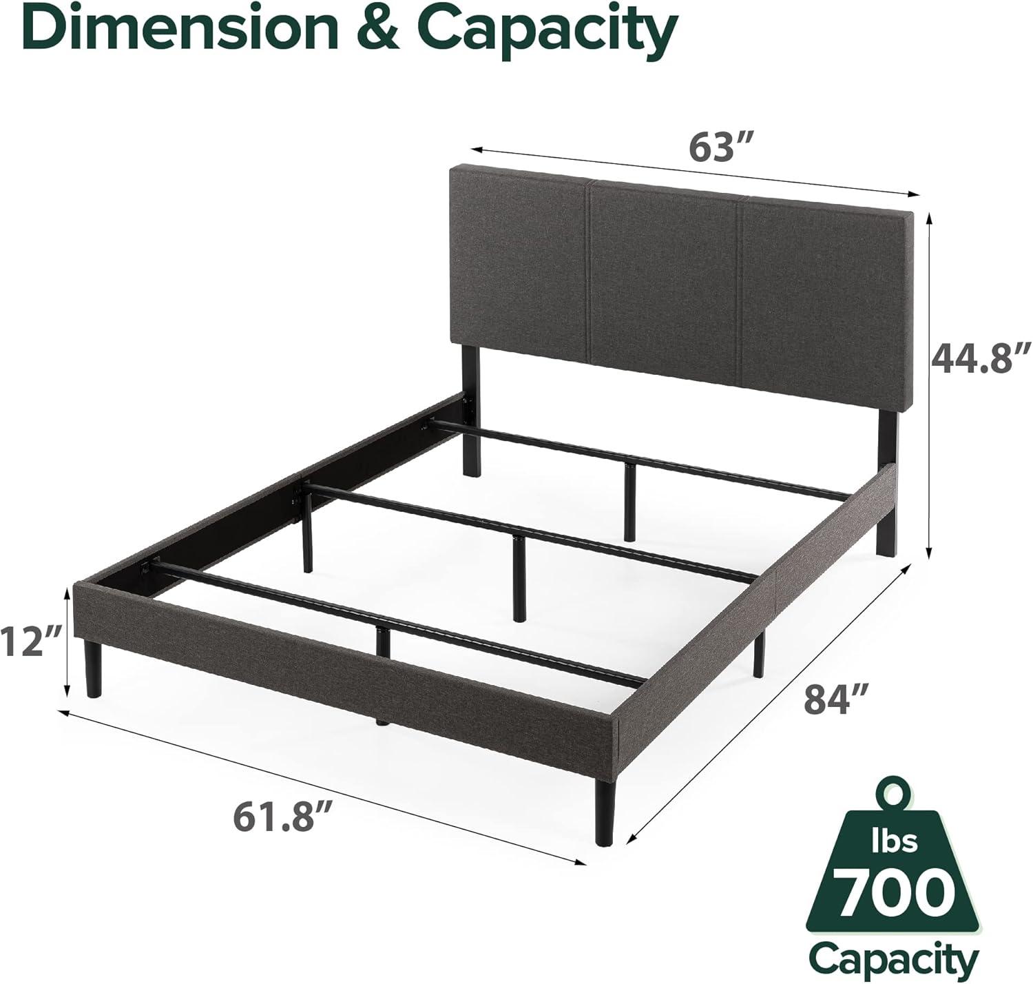 Cambril 45 inch Upholstered Bed Frame