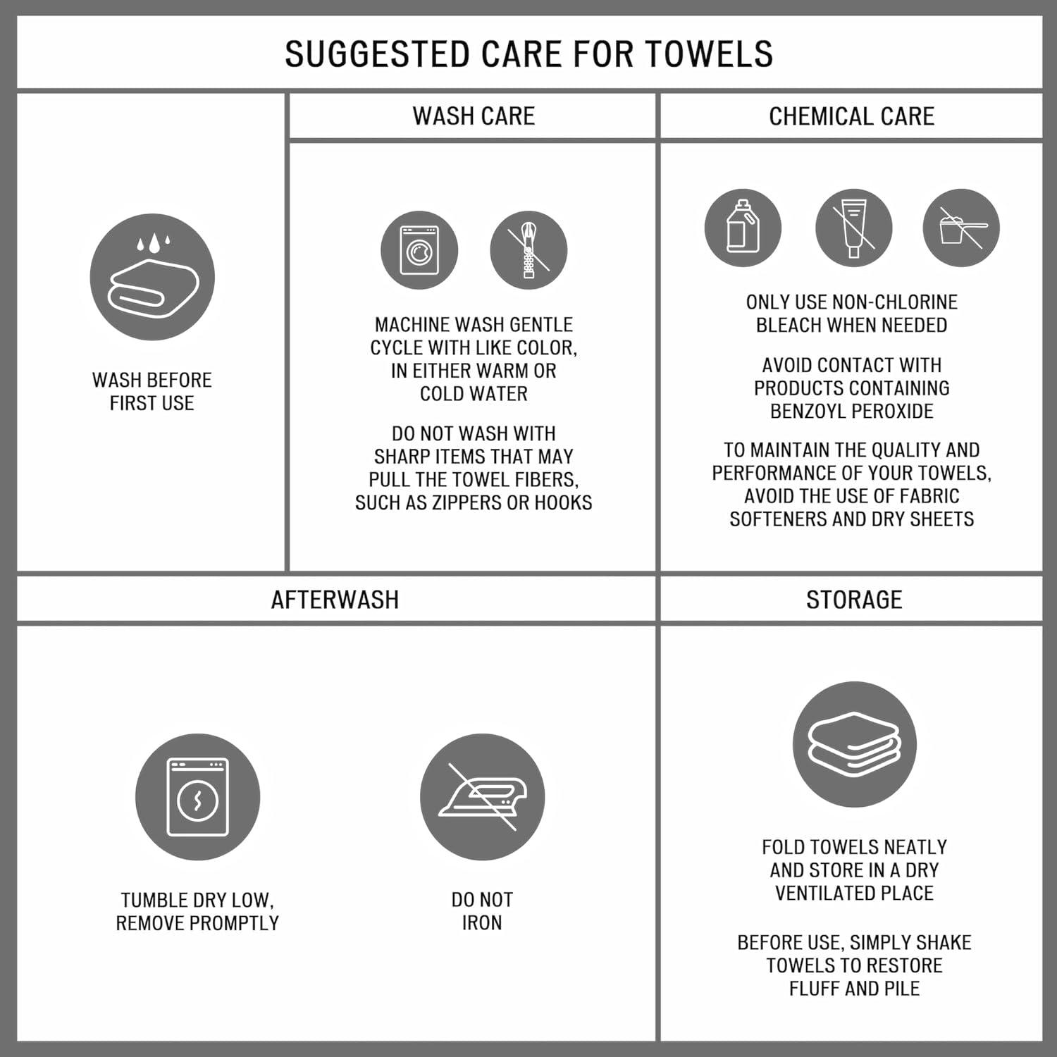 6pc Roman Super Soft Cotton Quick Dry Bath Towel Set Yellow - Madison Park: Lightweight, OEKO-TEX Certified