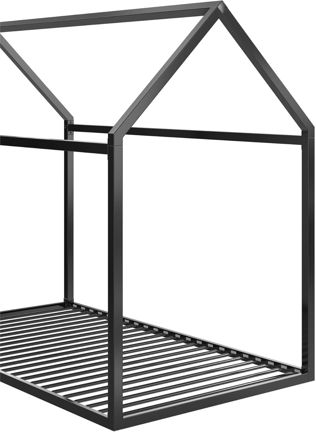 Max & Finn Skyler Metal Montessori House Bed