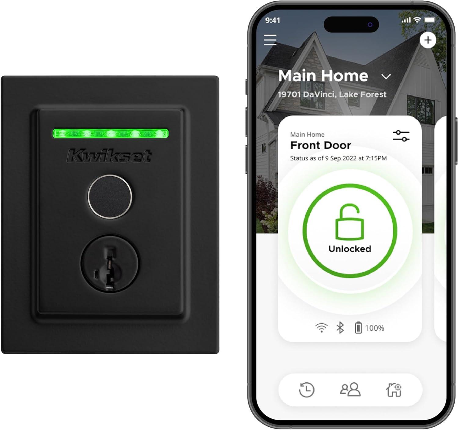 Halo Single Cylinder Keyless Electronic Smart Lock Deadbolt