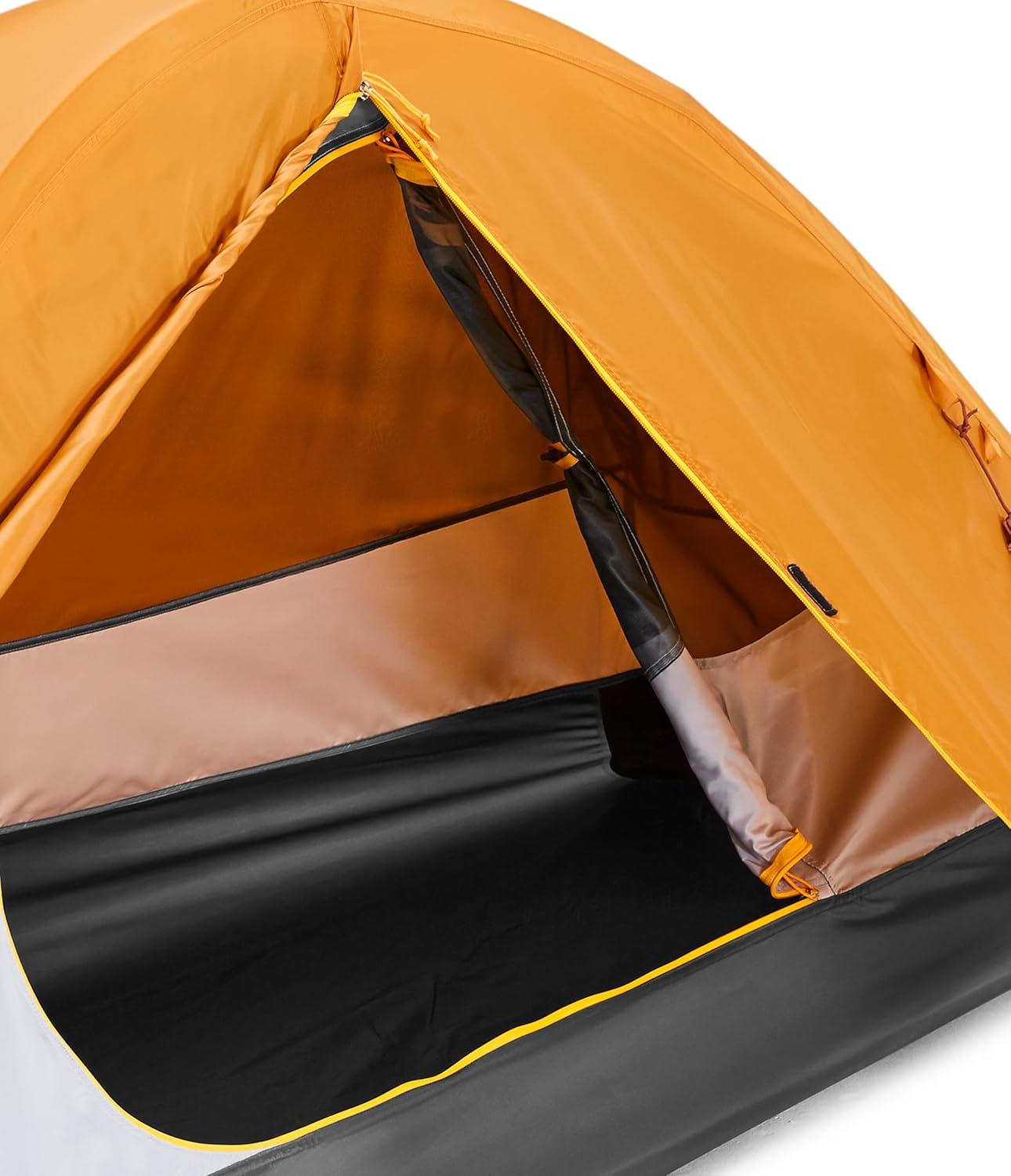 Golden Oak and Pavement Solo Three-Season Tent with Carry Bag