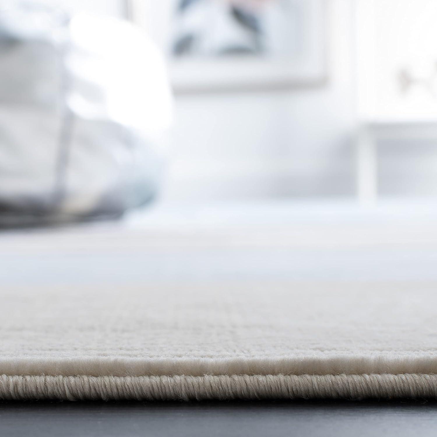Orwell ORW397 Power Loomed Indoor Accent Rug - 3'x5' - Charcoal/Beige - Safavieh
