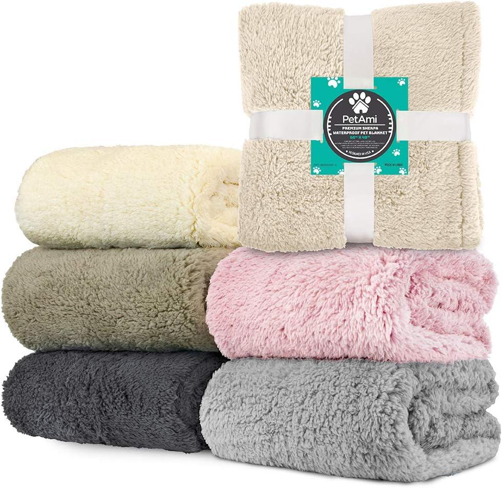 PetAmi Sherpa Fleece Pet Blanket