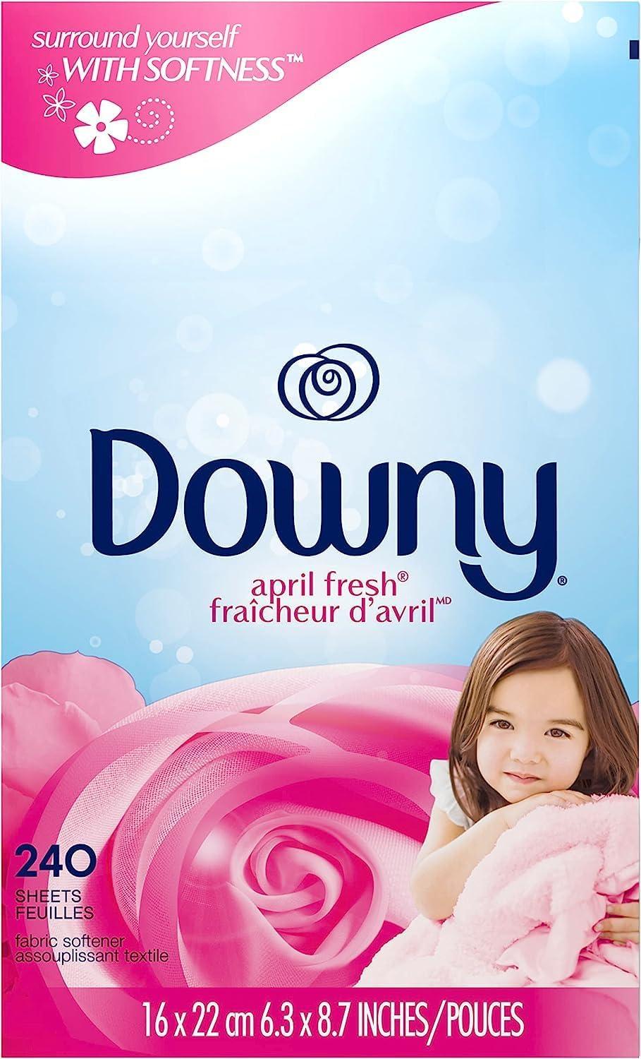 Downy April Fresh Fabric Softener Dryer Sheets - 240ct