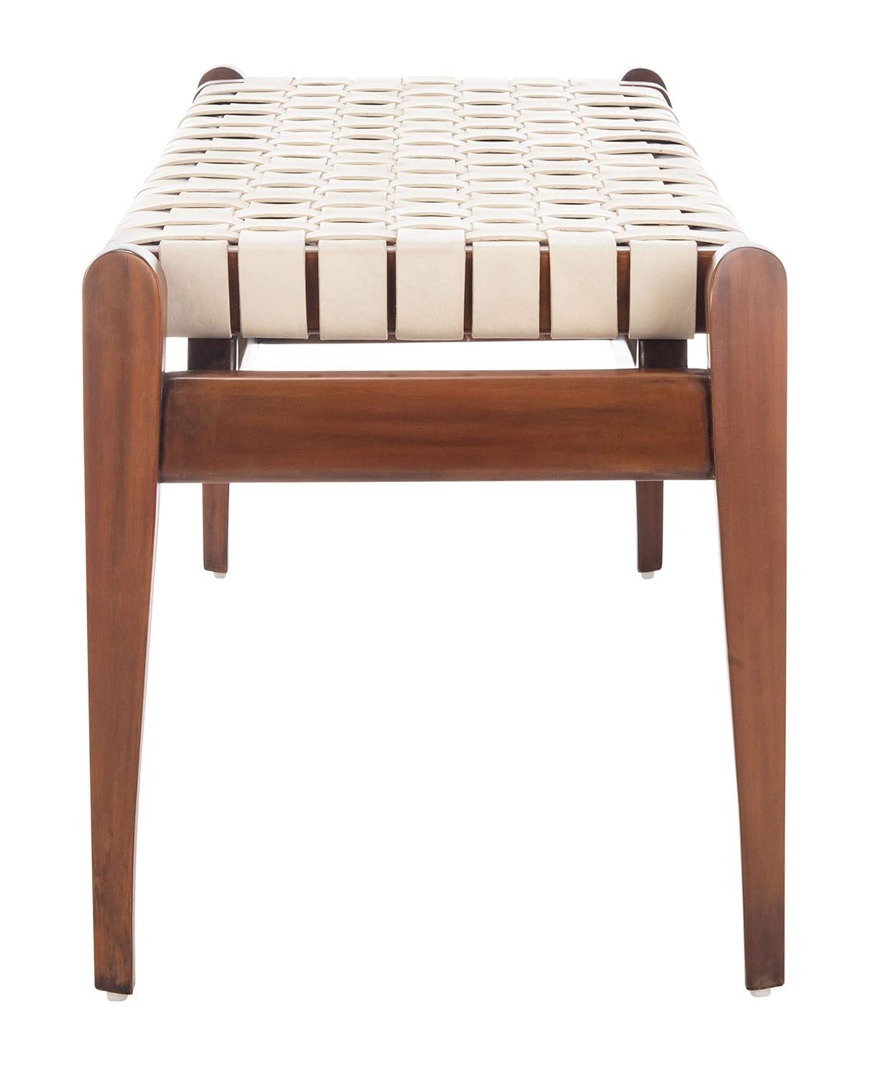 Kenan Genuine Leather Bench