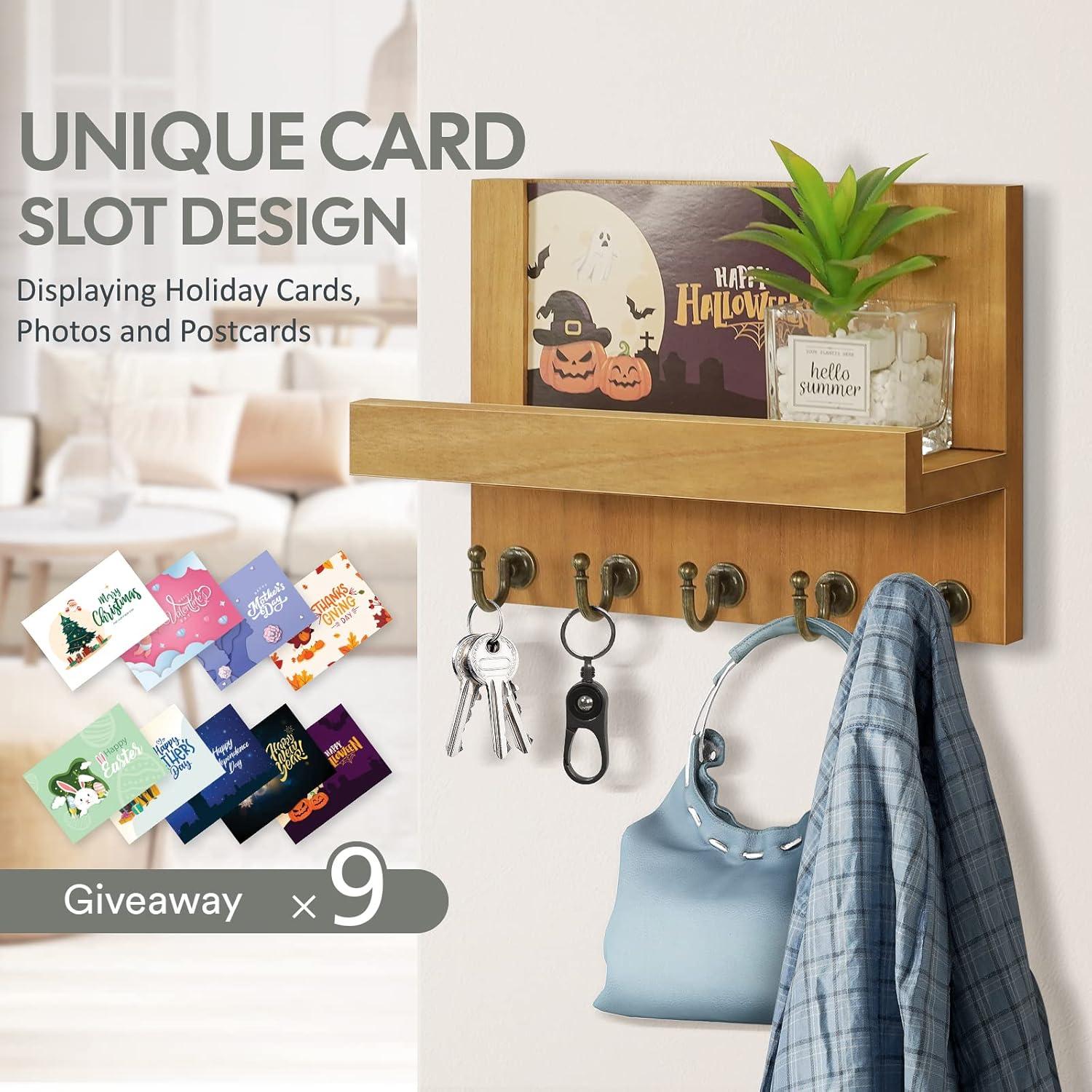 Winston Porter Shula Wood Wall Organizer