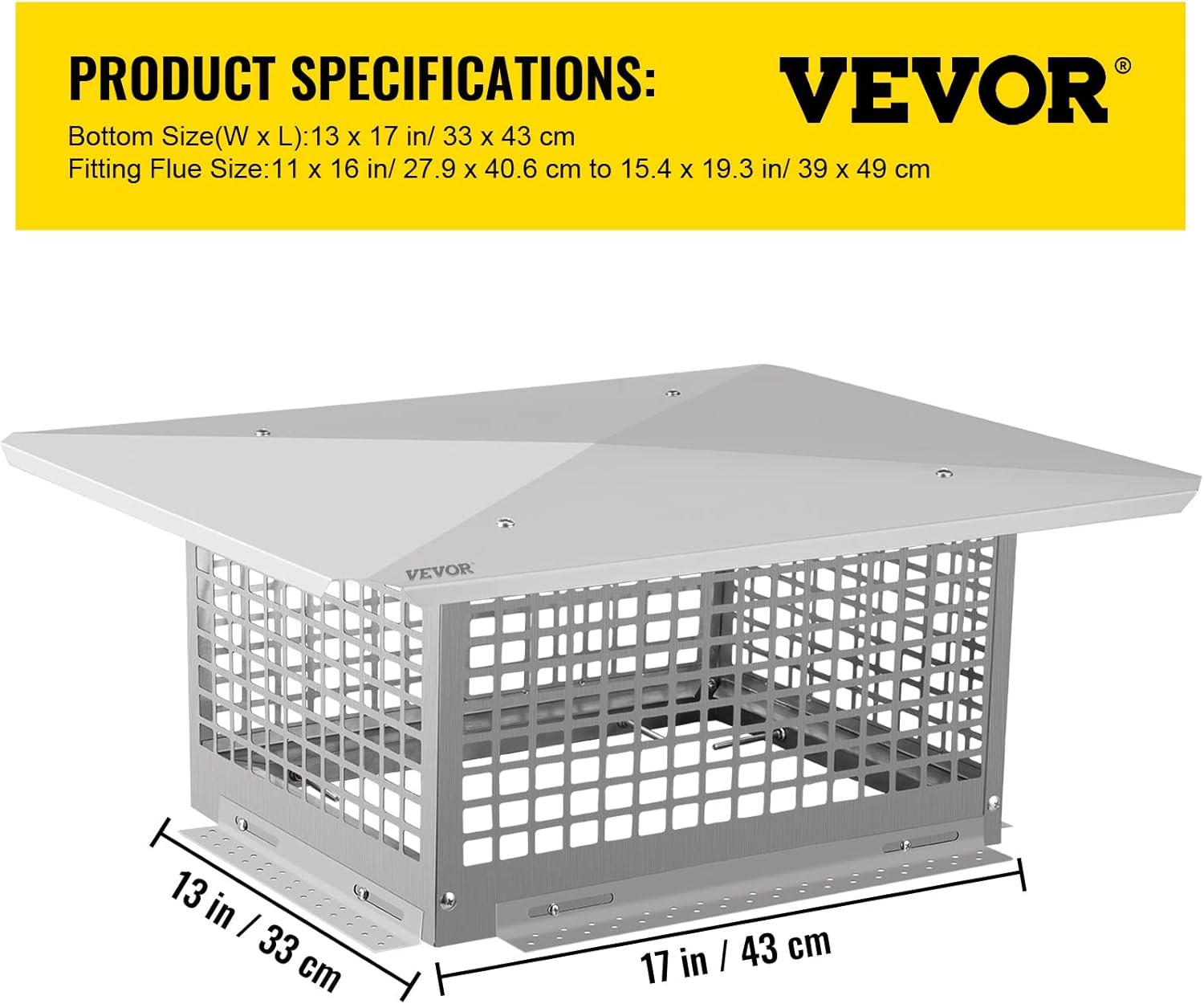 13 x 17 in. Chimney Cap