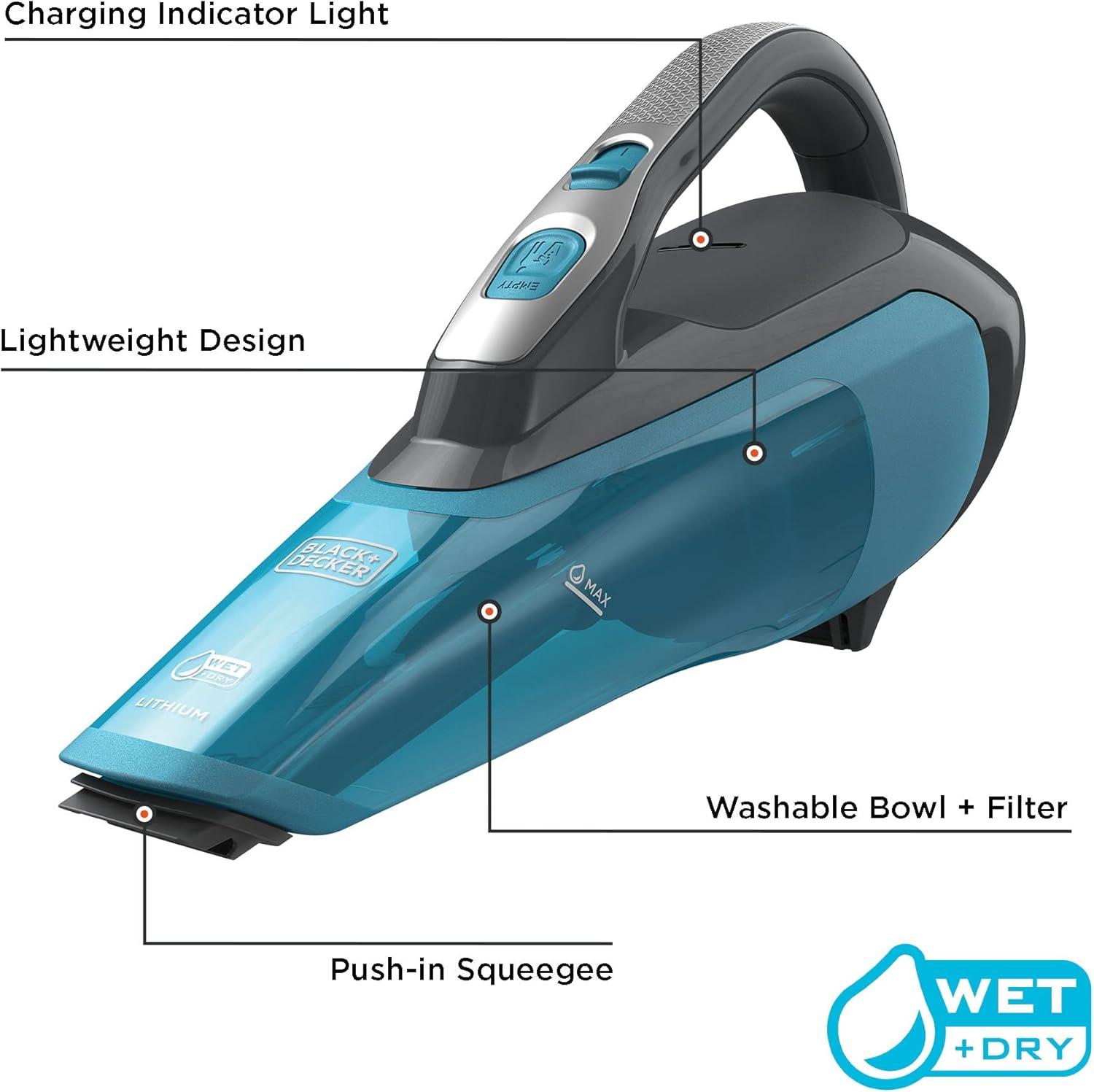 BLACK+DECKER dustbuster® AdvancedClean Cordless Wet/Dry Handheld Vacuum